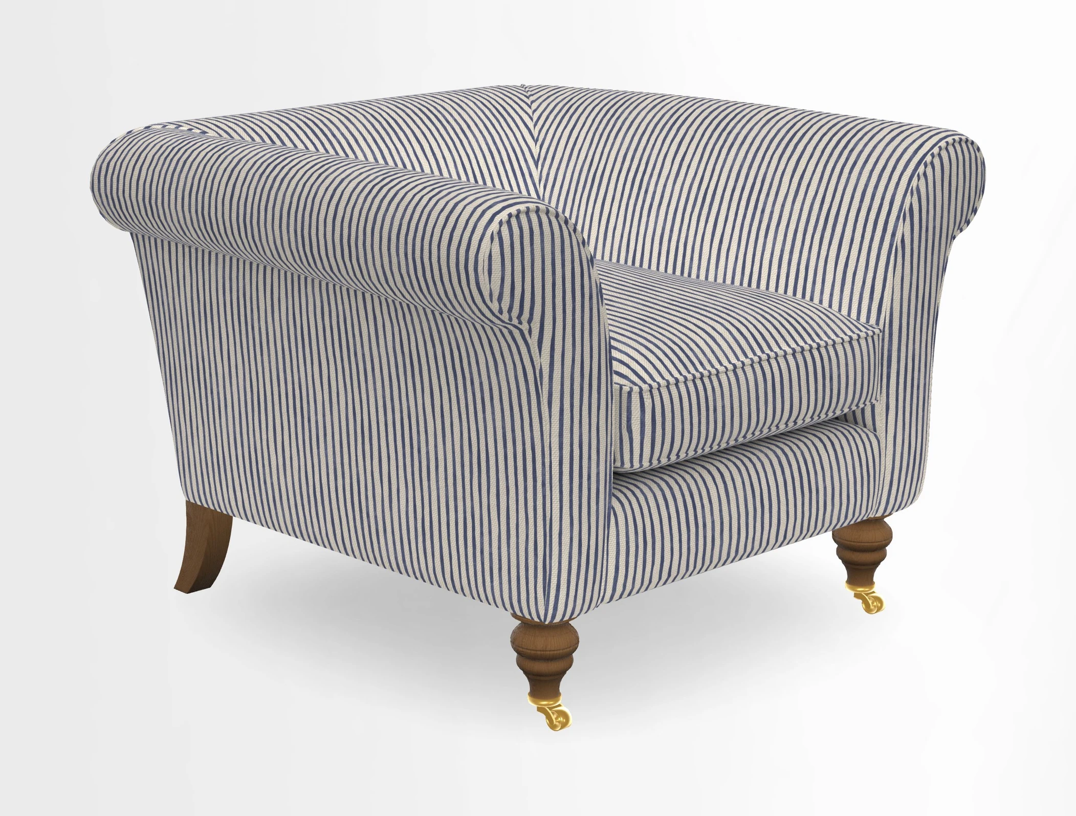 Otley Chair in Two Tone Plain Biscuit
