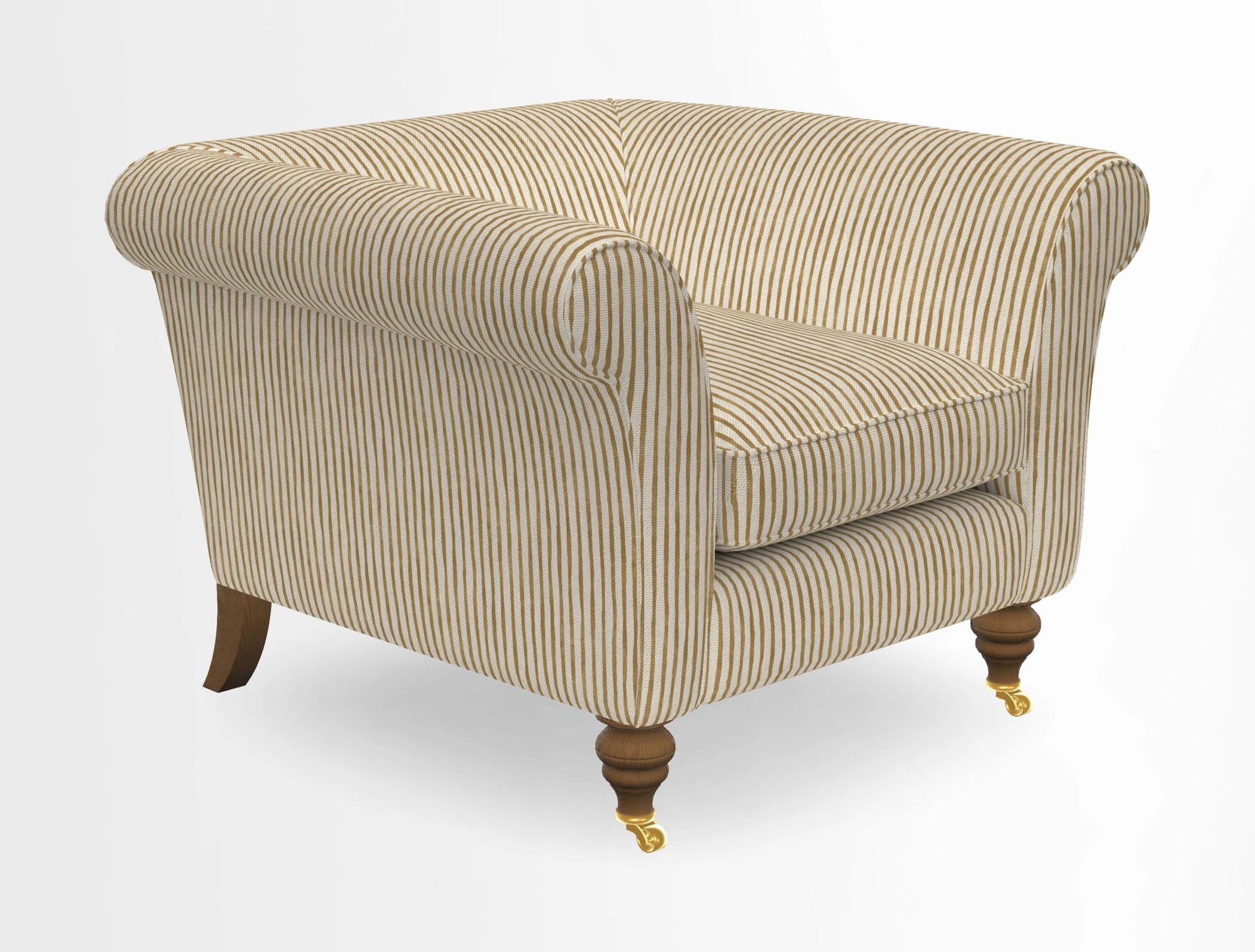 Otley Chair in Two Tone Plain Biscuit