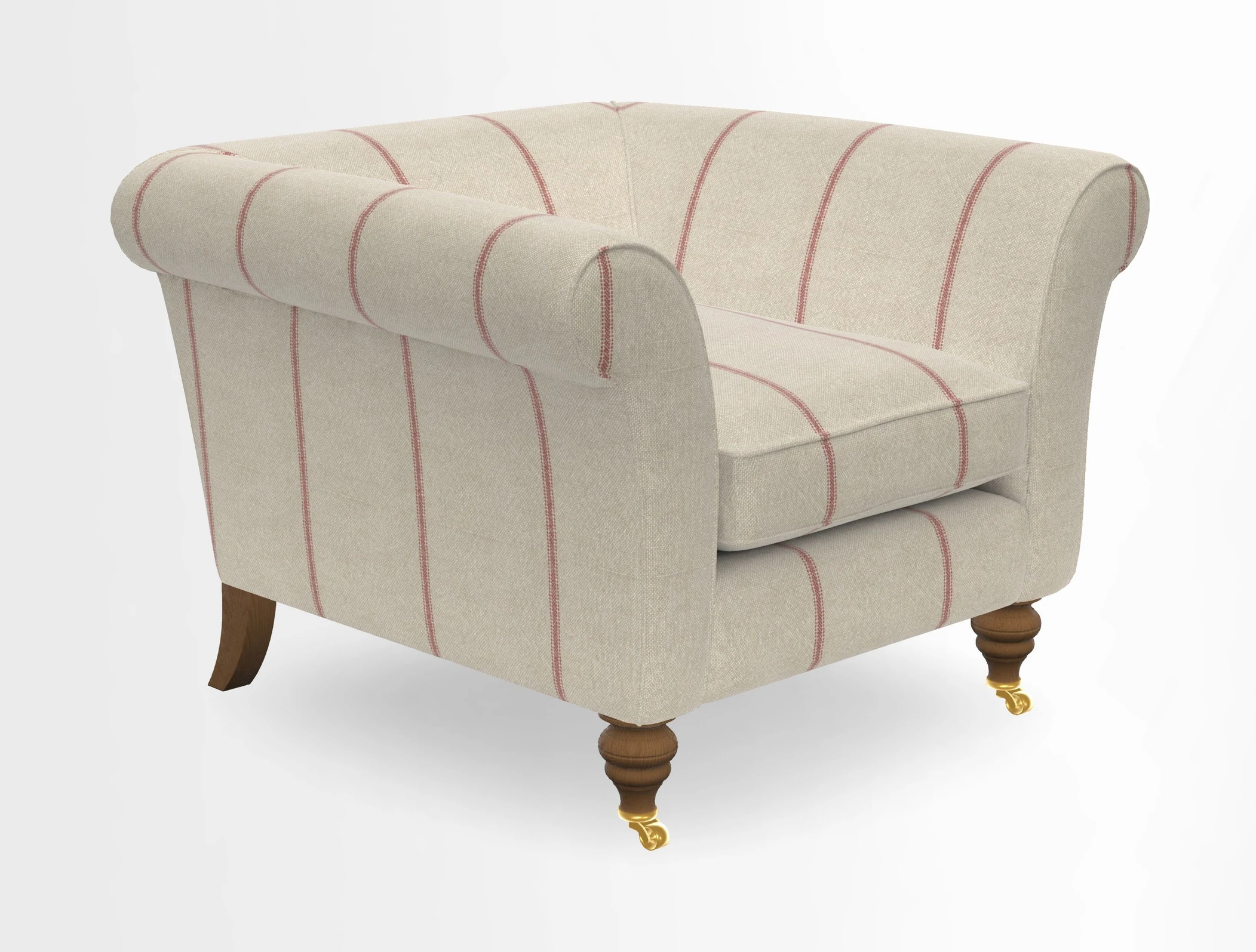 Otley Chair in Two Tone Plain Biscuit