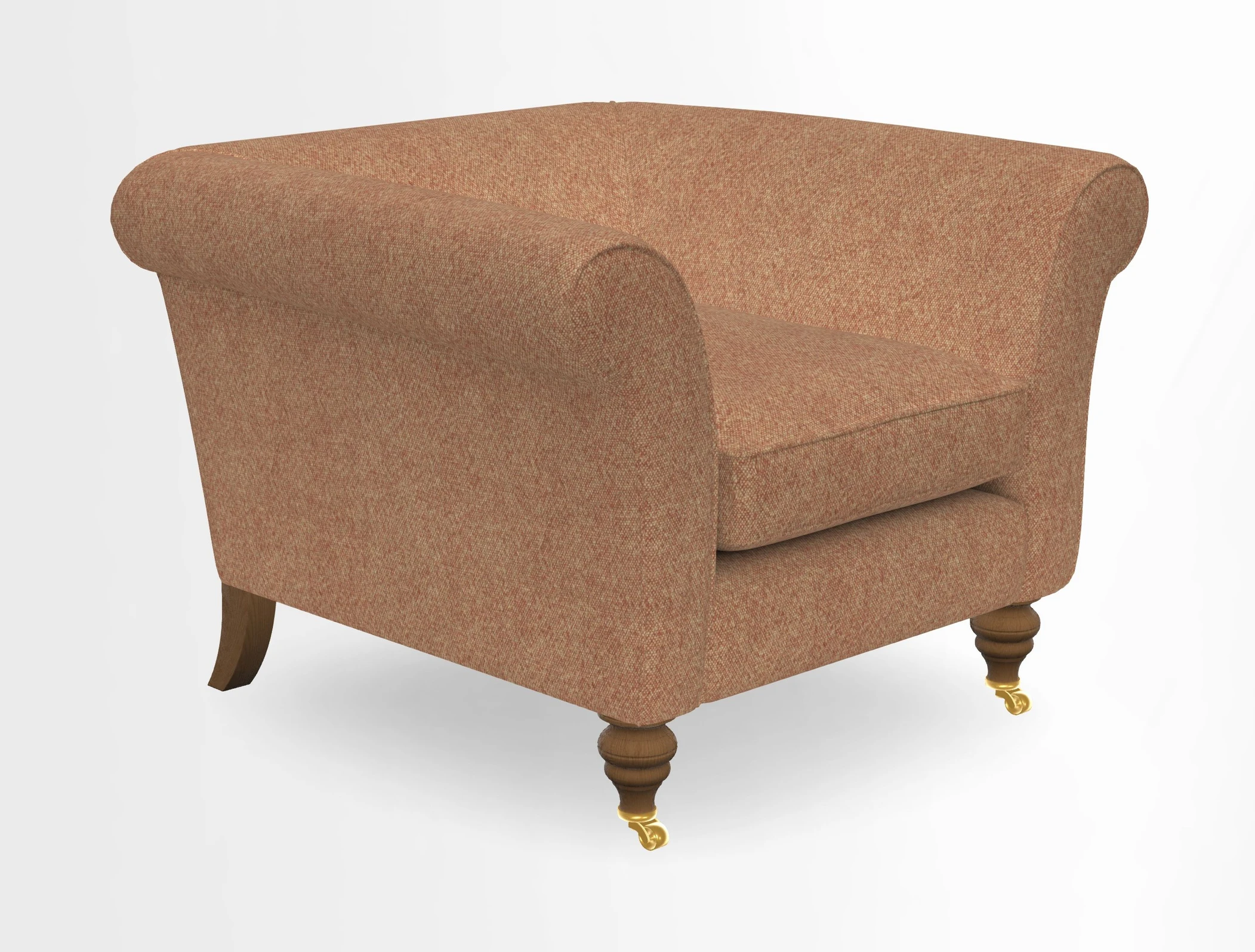 Otley Chair in Two Tone Plain Biscuit