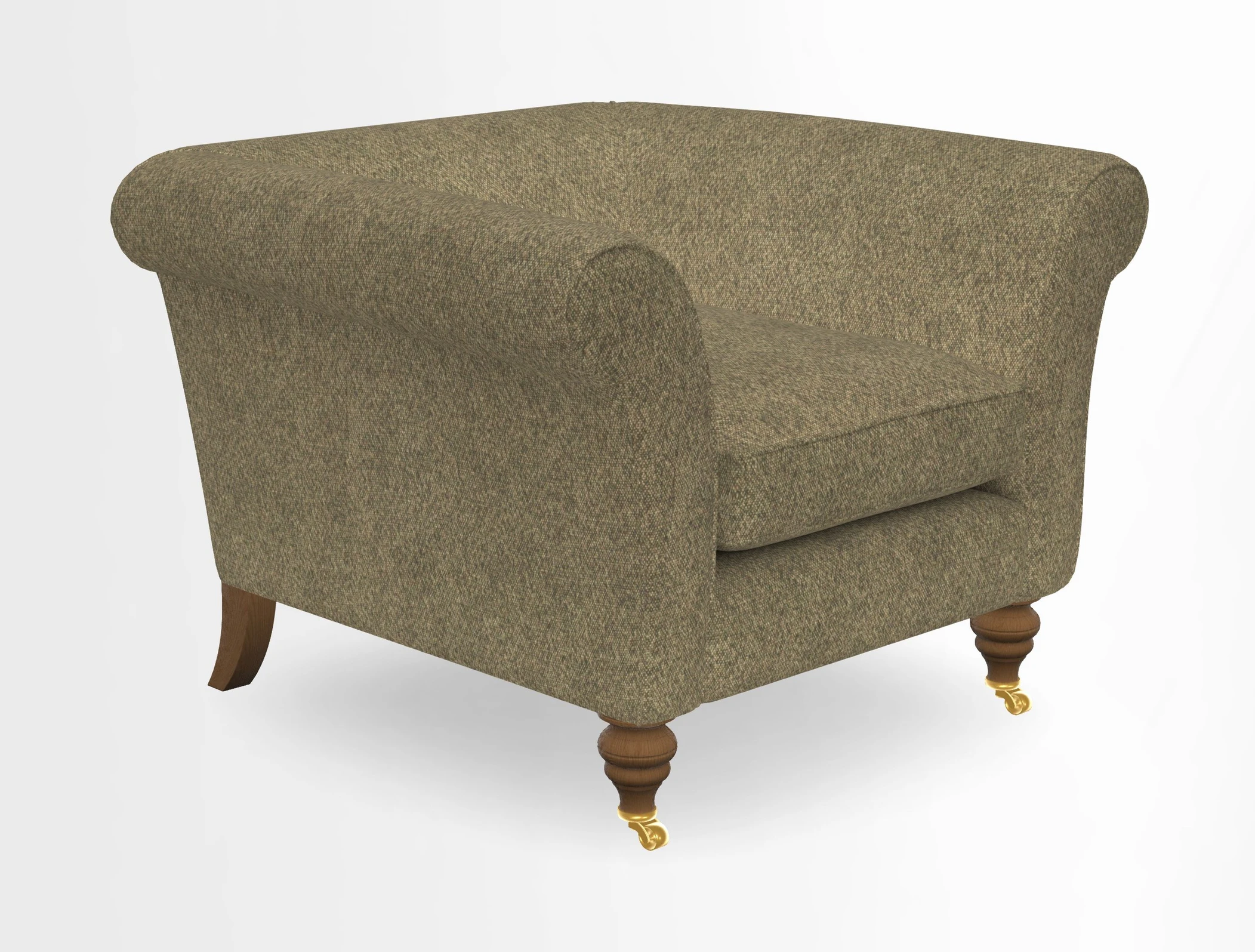 Otley Chair in Two Tone Plain Biscuit