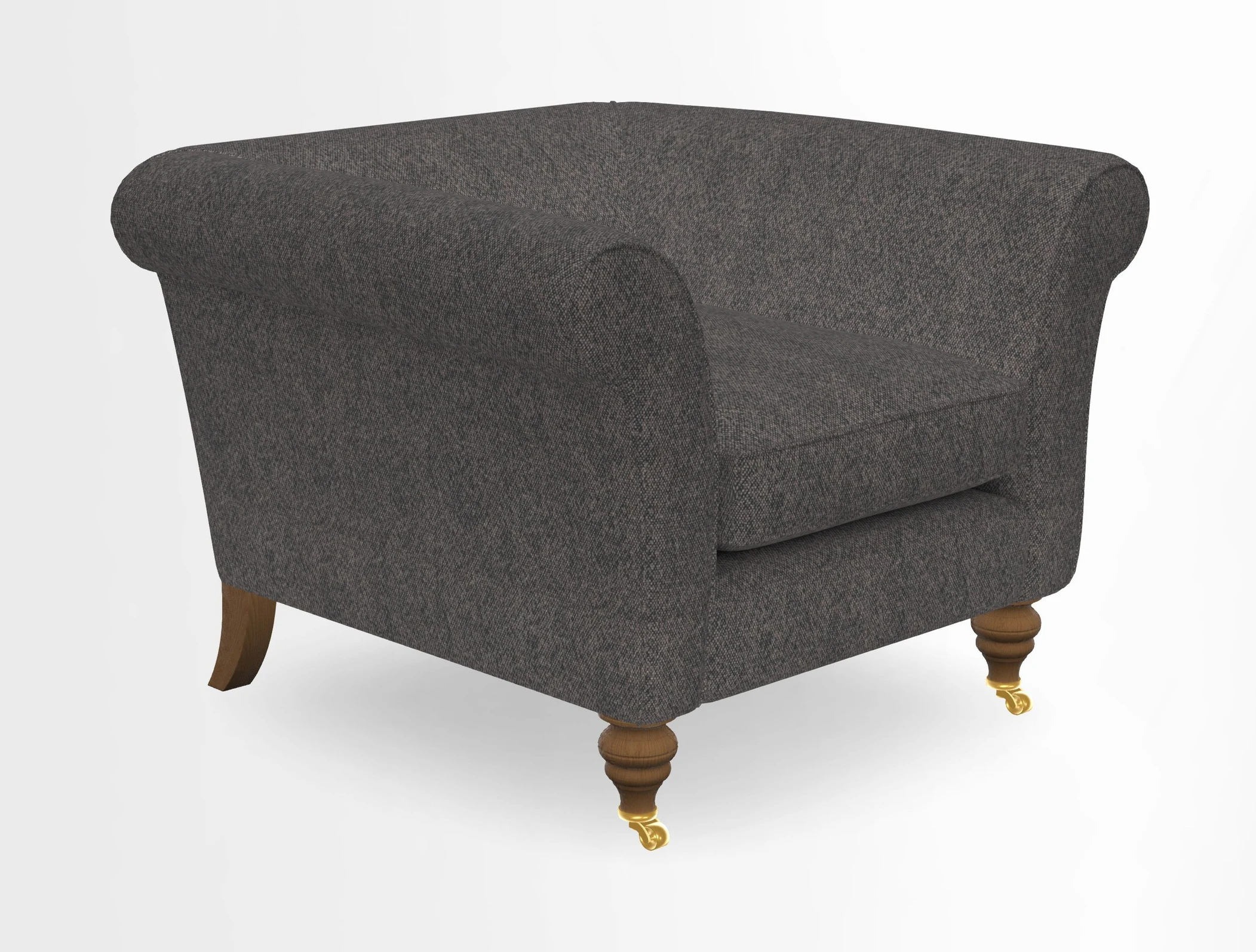 Otley Chair in Two Tone Plain Biscuit