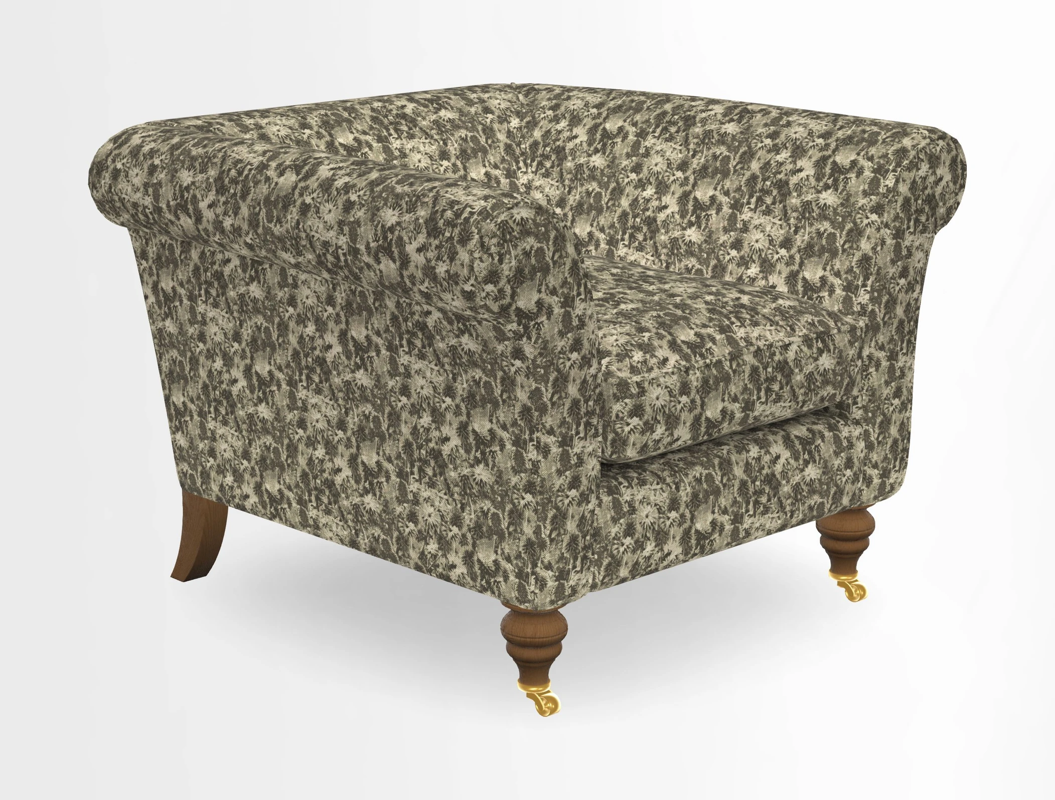 Otley Chair in Two Tone Plain Biscuit