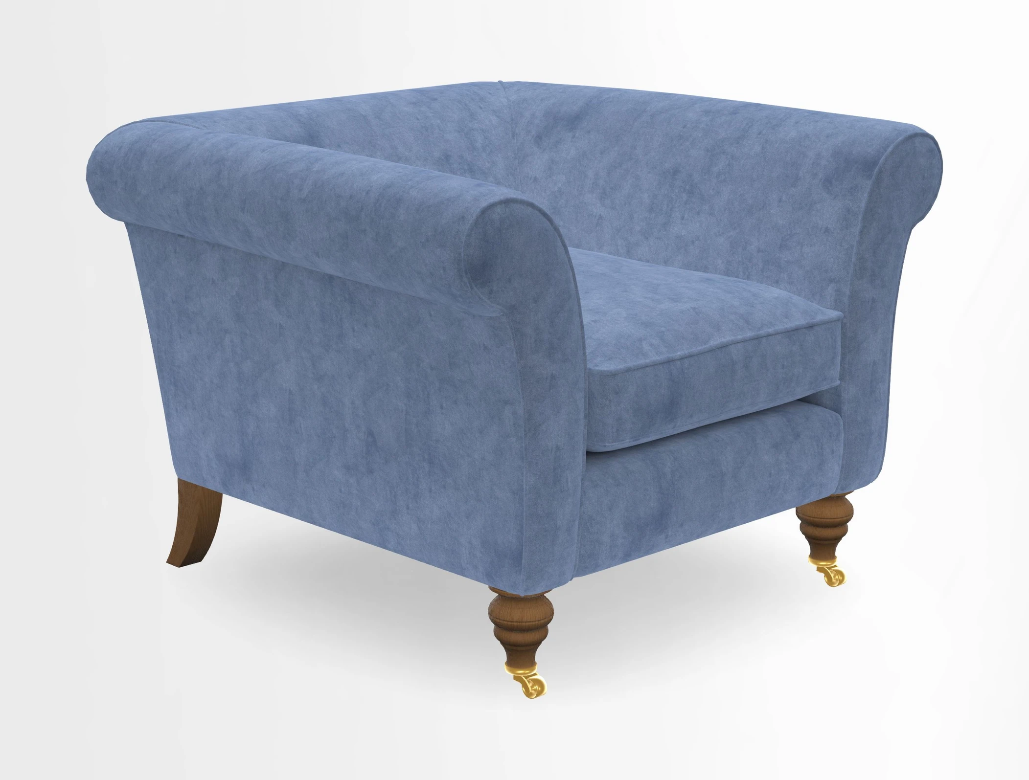 Otley Chair in Two Tone Plain Biscuit