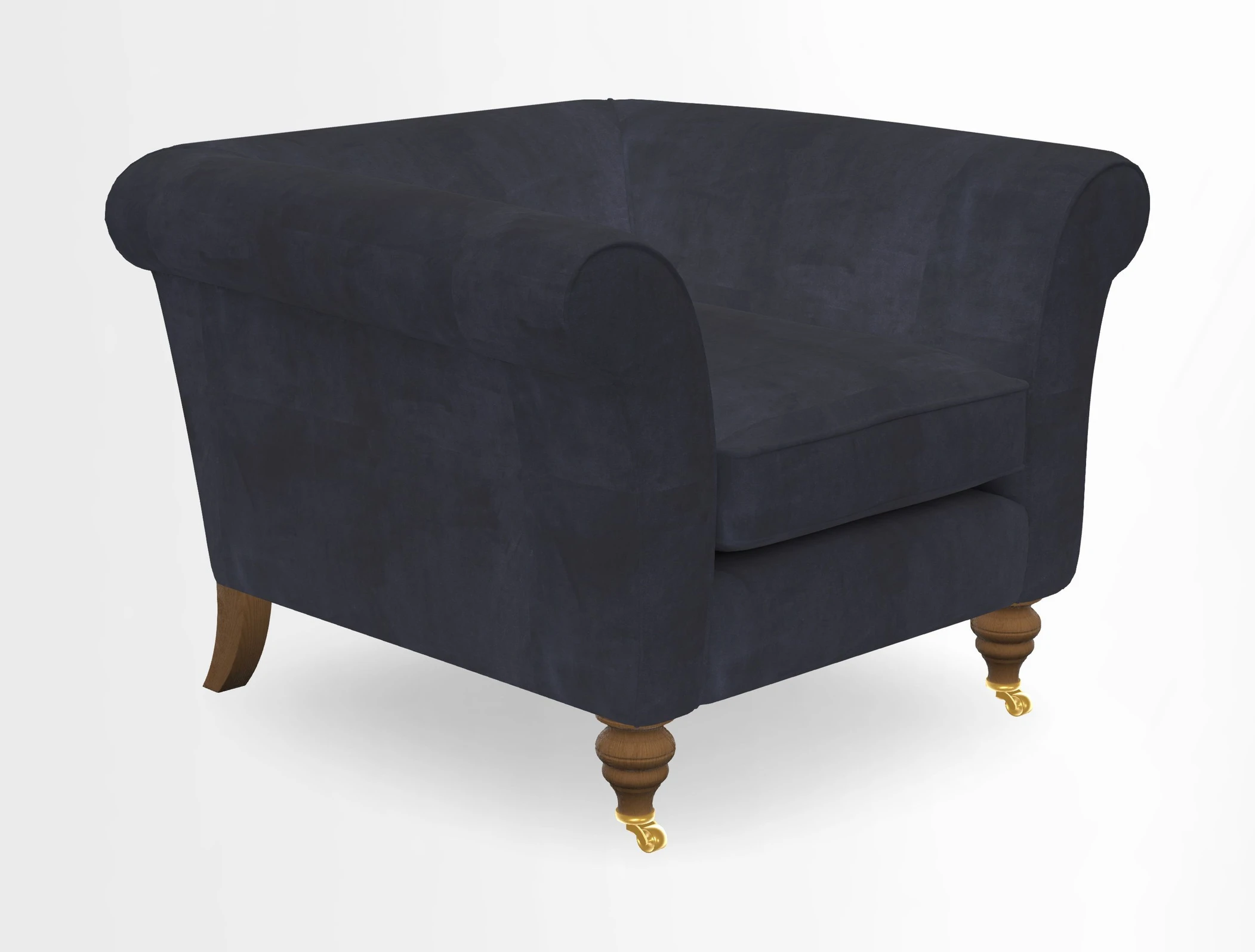 Otley Chair in Two Tone Plain Biscuit