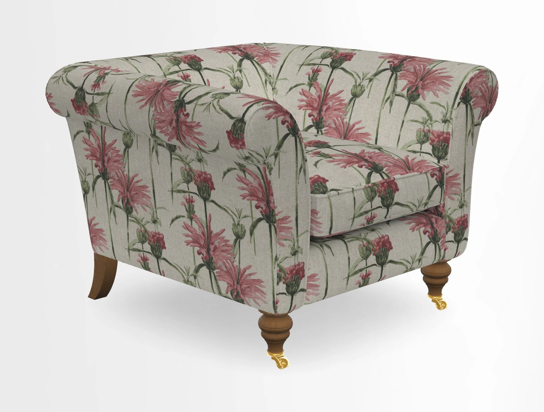 Otley Chair in Two Tone Plain Biscuit