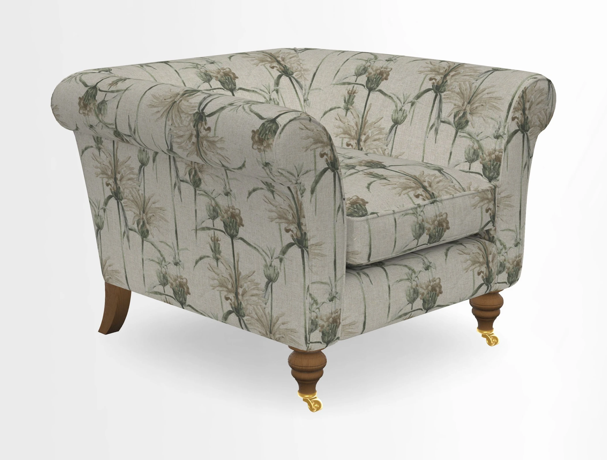 Otley Chair in Two Tone Plain Biscuit