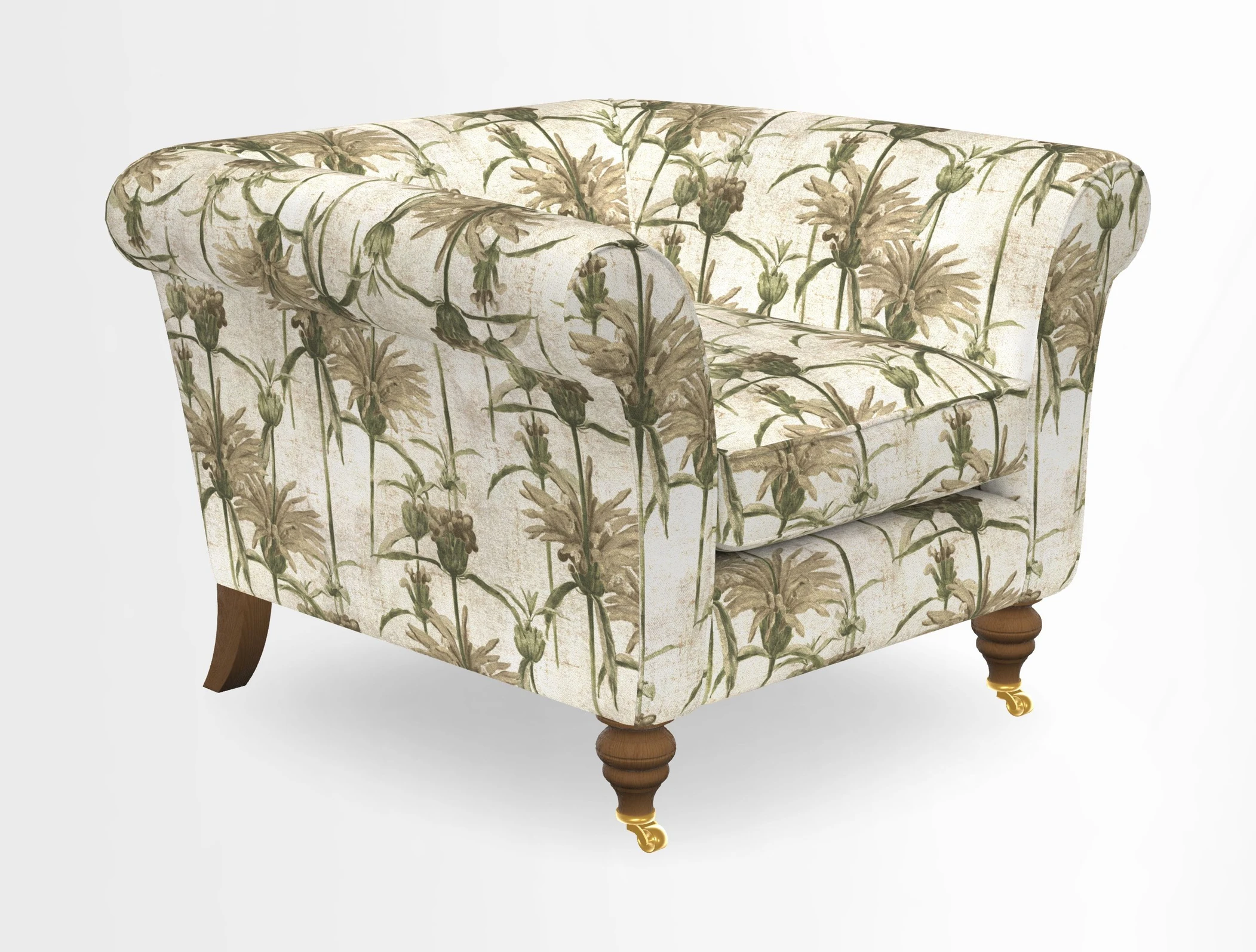 Otley Chair in Two Tone Plain Biscuit