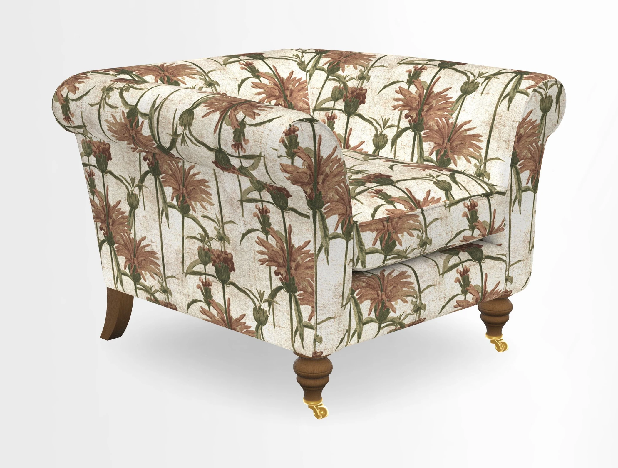 Otley Chair in Two Tone Plain Biscuit