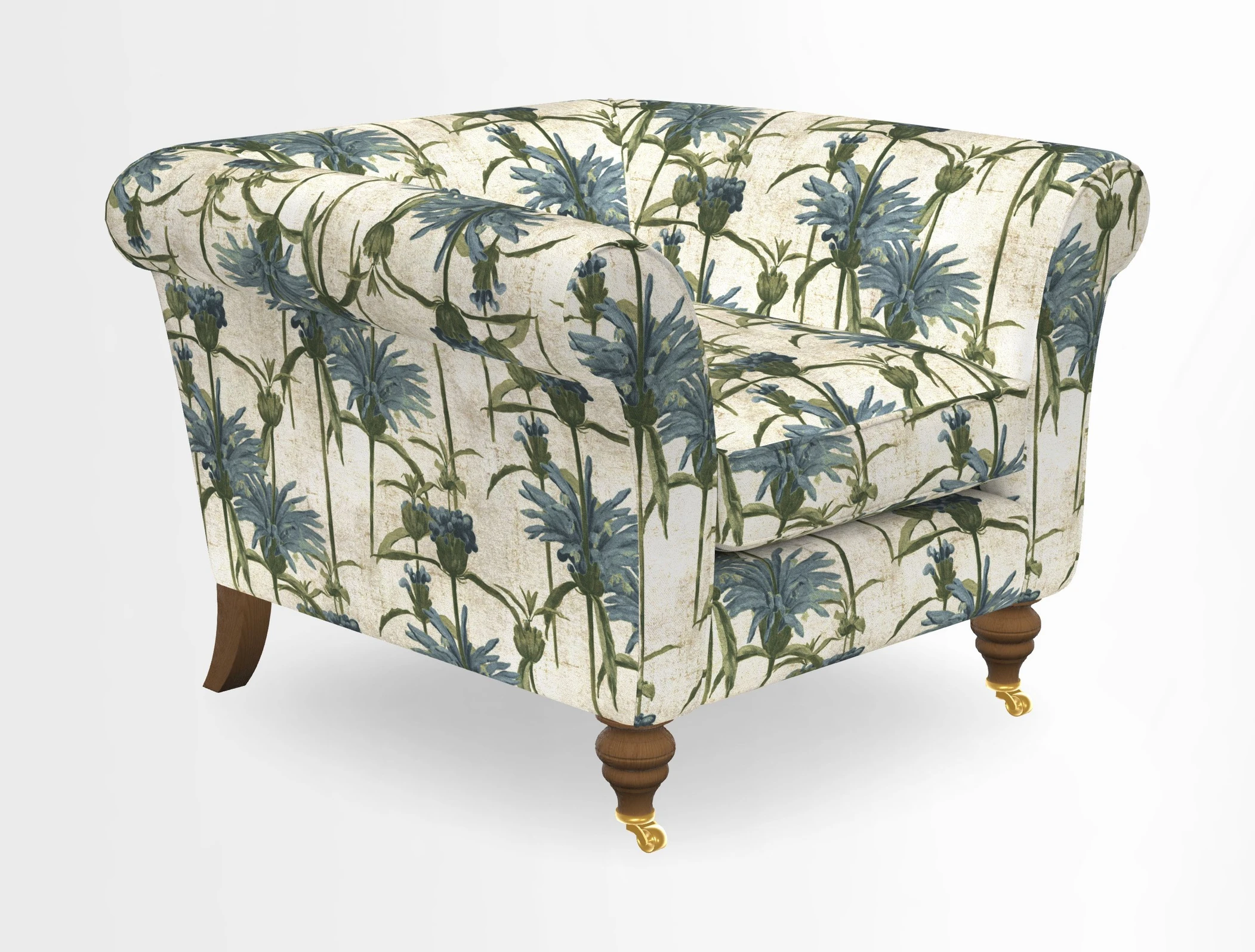 Otley Chair in Two Tone Plain Biscuit