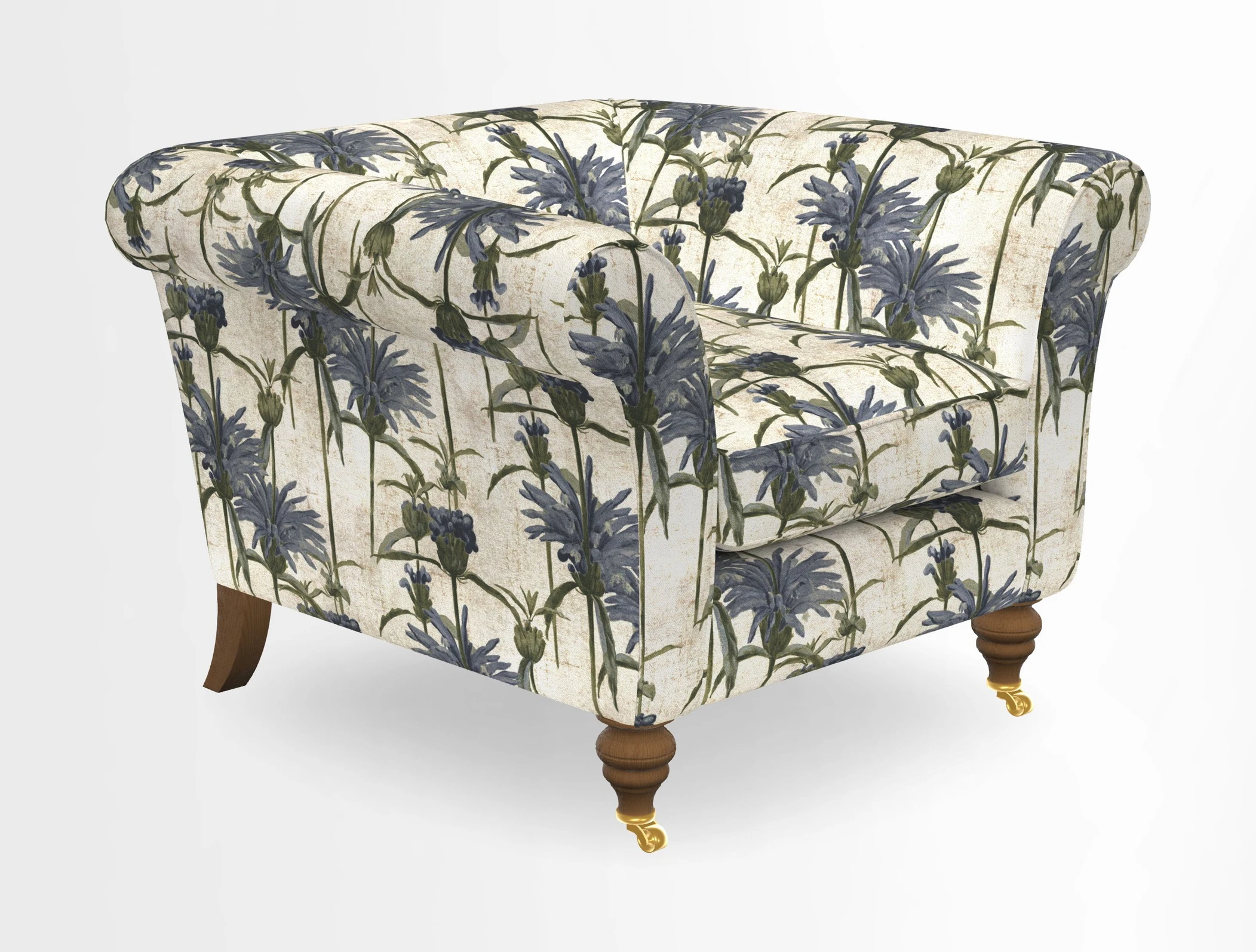 Otley Chair in Two Tone Plain Biscuit