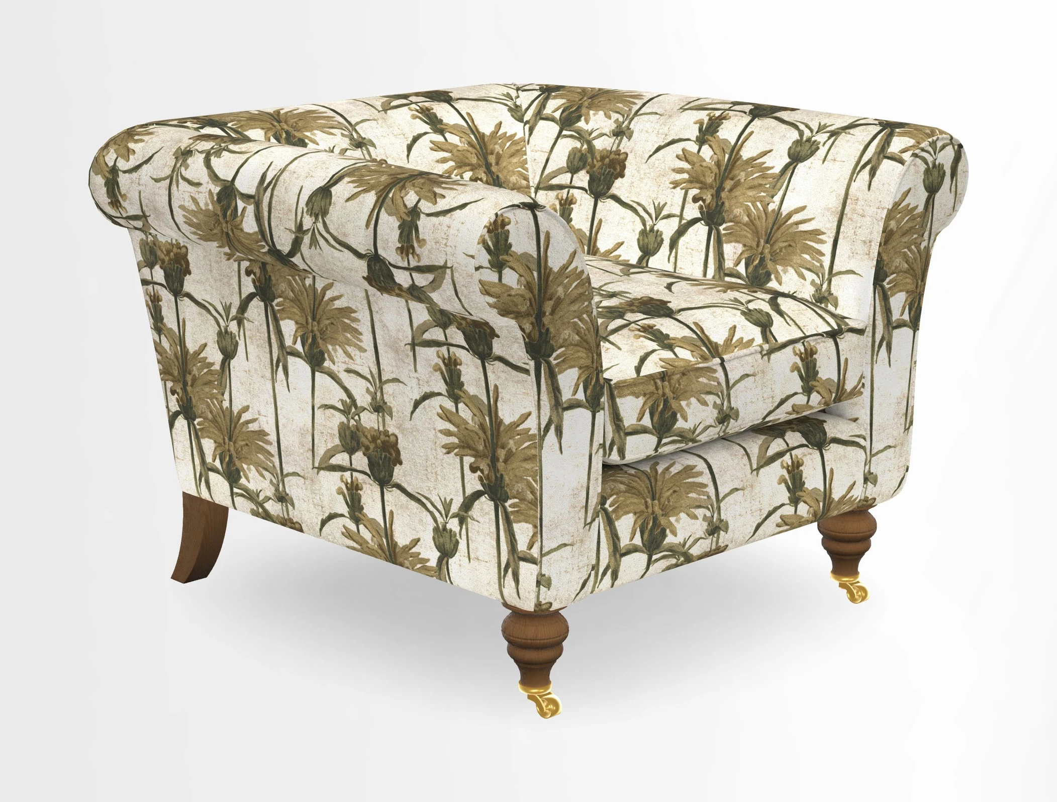 Otley Chair in Two Tone Plain Biscuit
