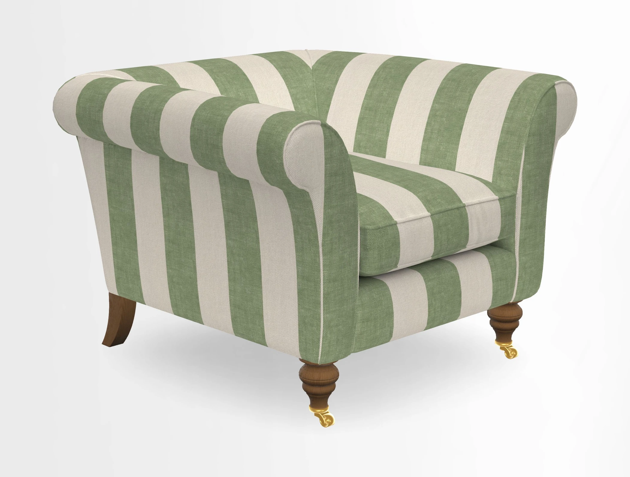 Otley Chair in Two Tone Plain Biscuit