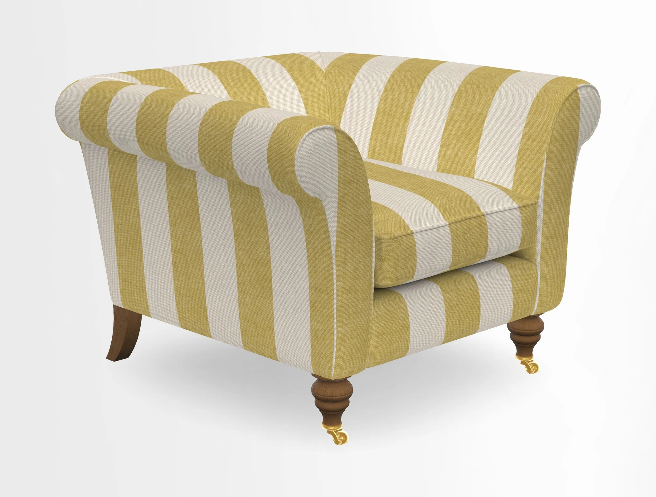 Otley Chair in Two Tone Plain Biscuit
