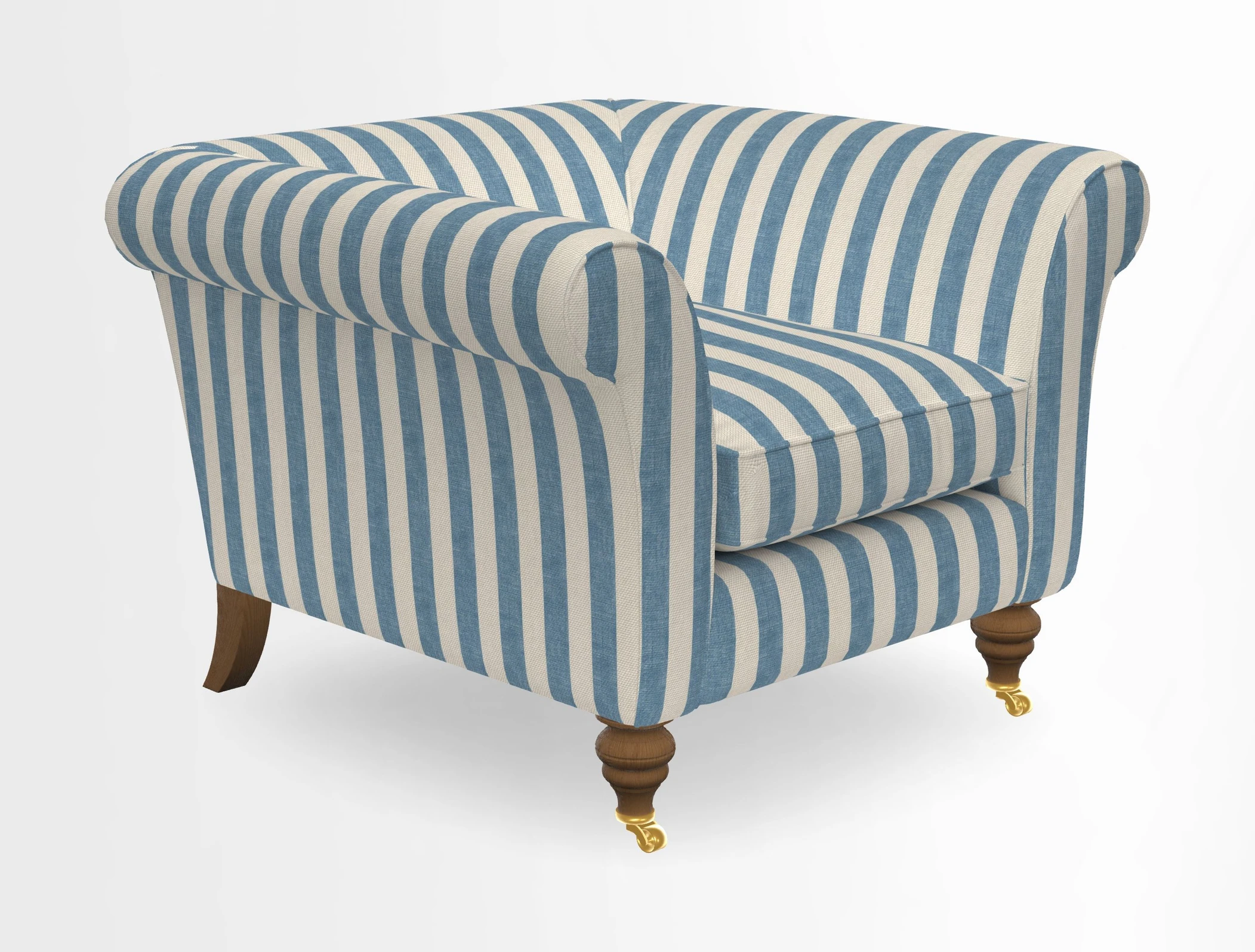 Otley Chair in Two Tone Plain Biscuit
