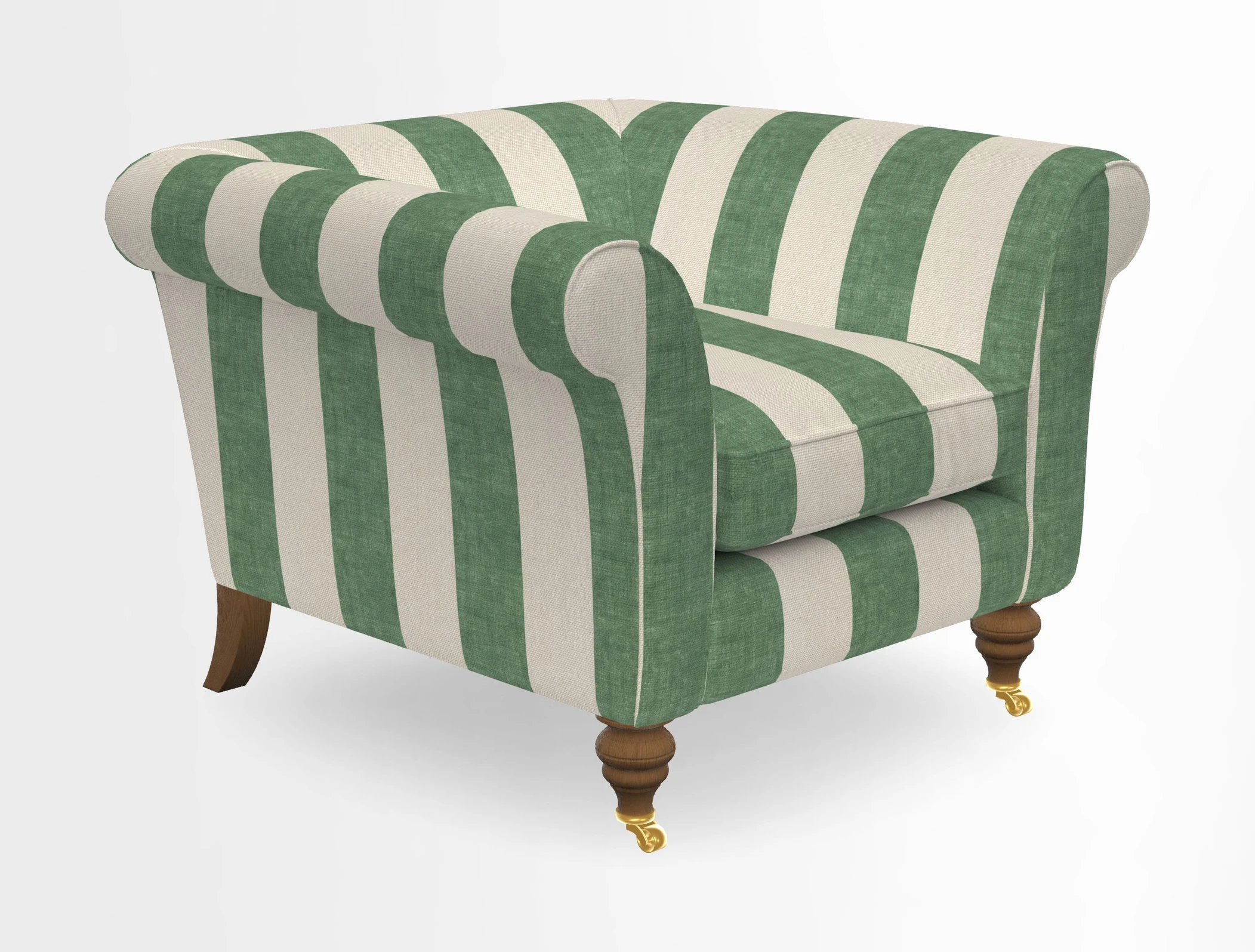 Otley Chair in Two Tone Plain Biscuit