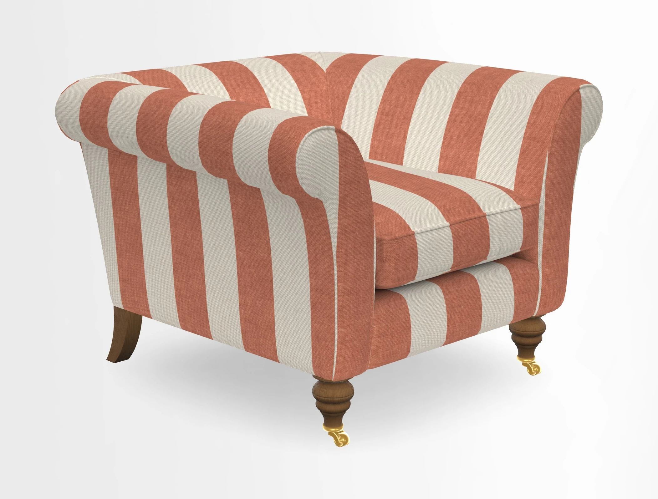 Otley Chair in Two Tone Plain Biscuit