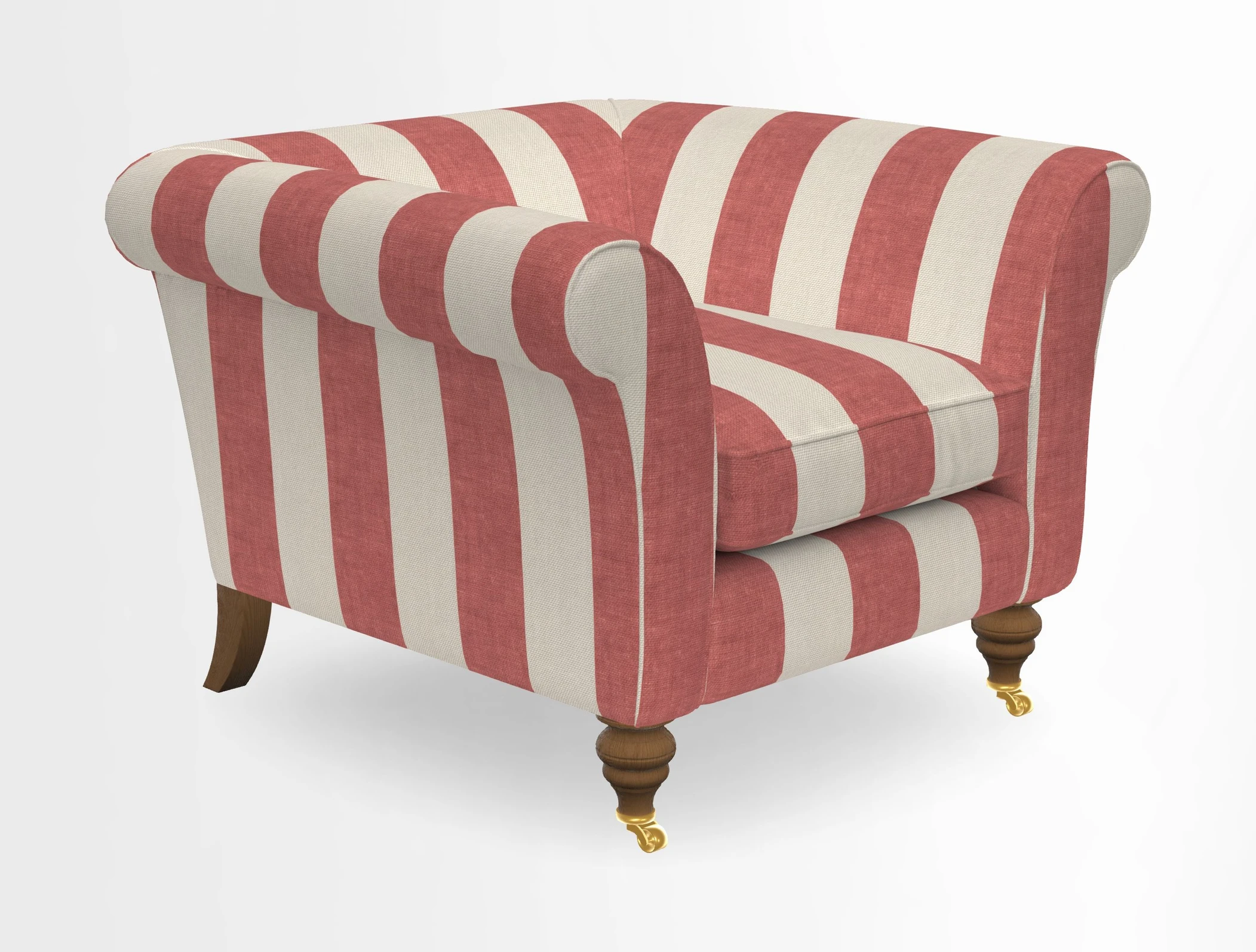 Otley Chair in Two Tone Plain Biscuit