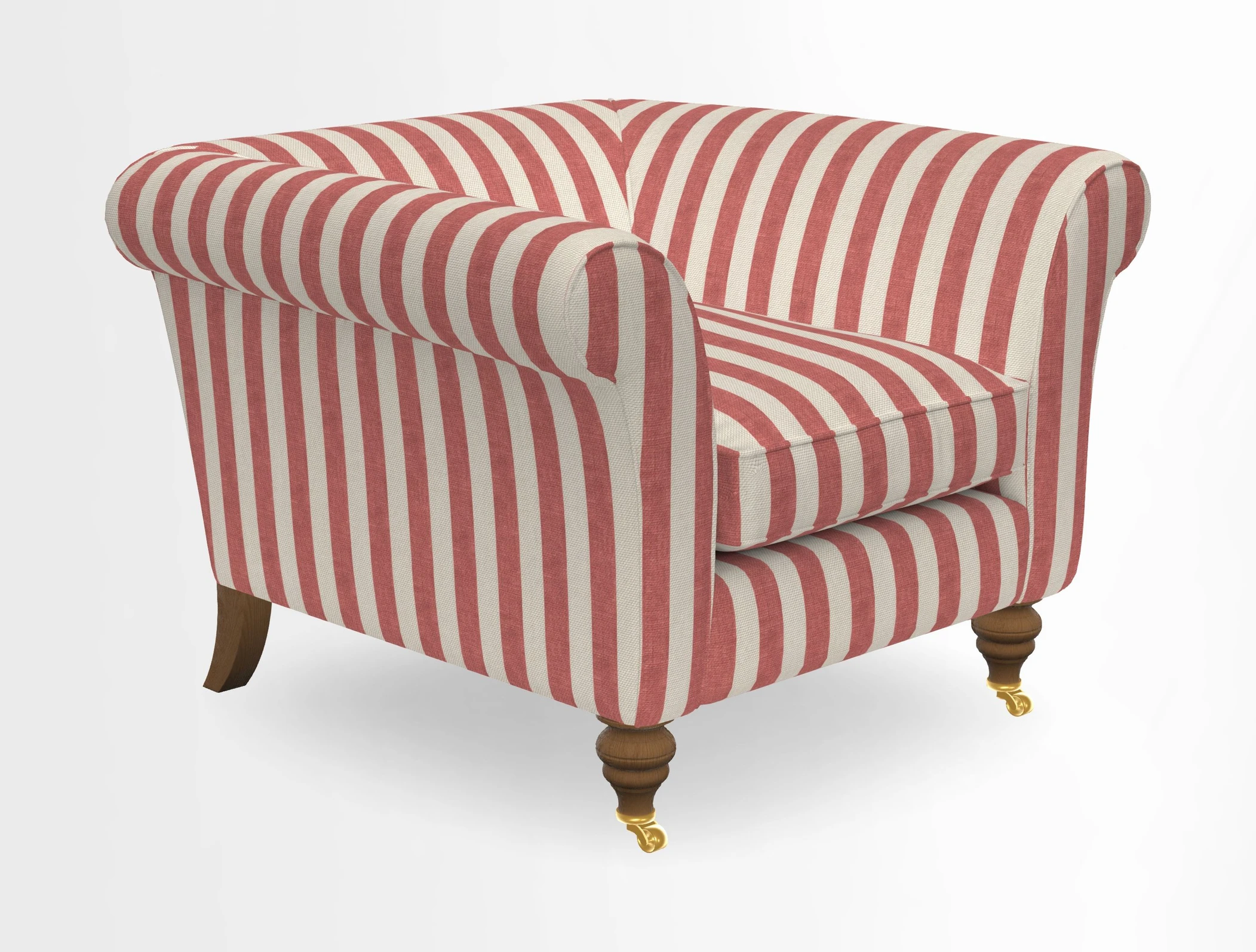 Otley Chair in Two Tone Plain Biscuit