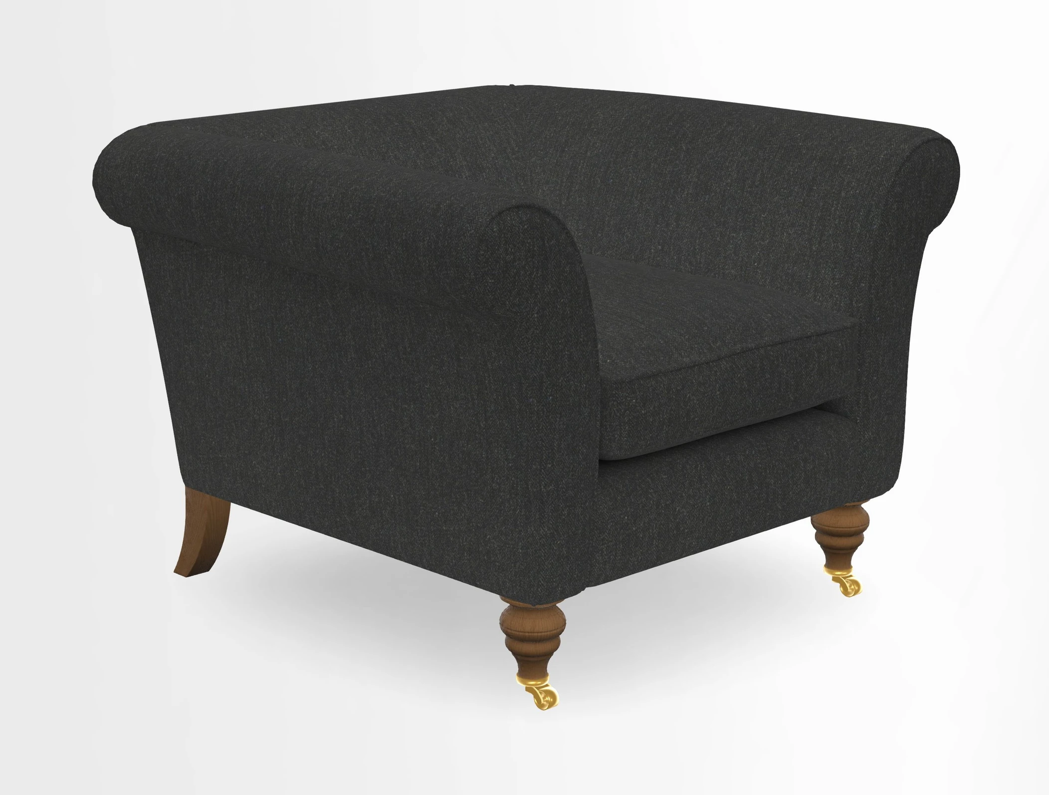 Otley Chair in Two Tone Plain Biscuit