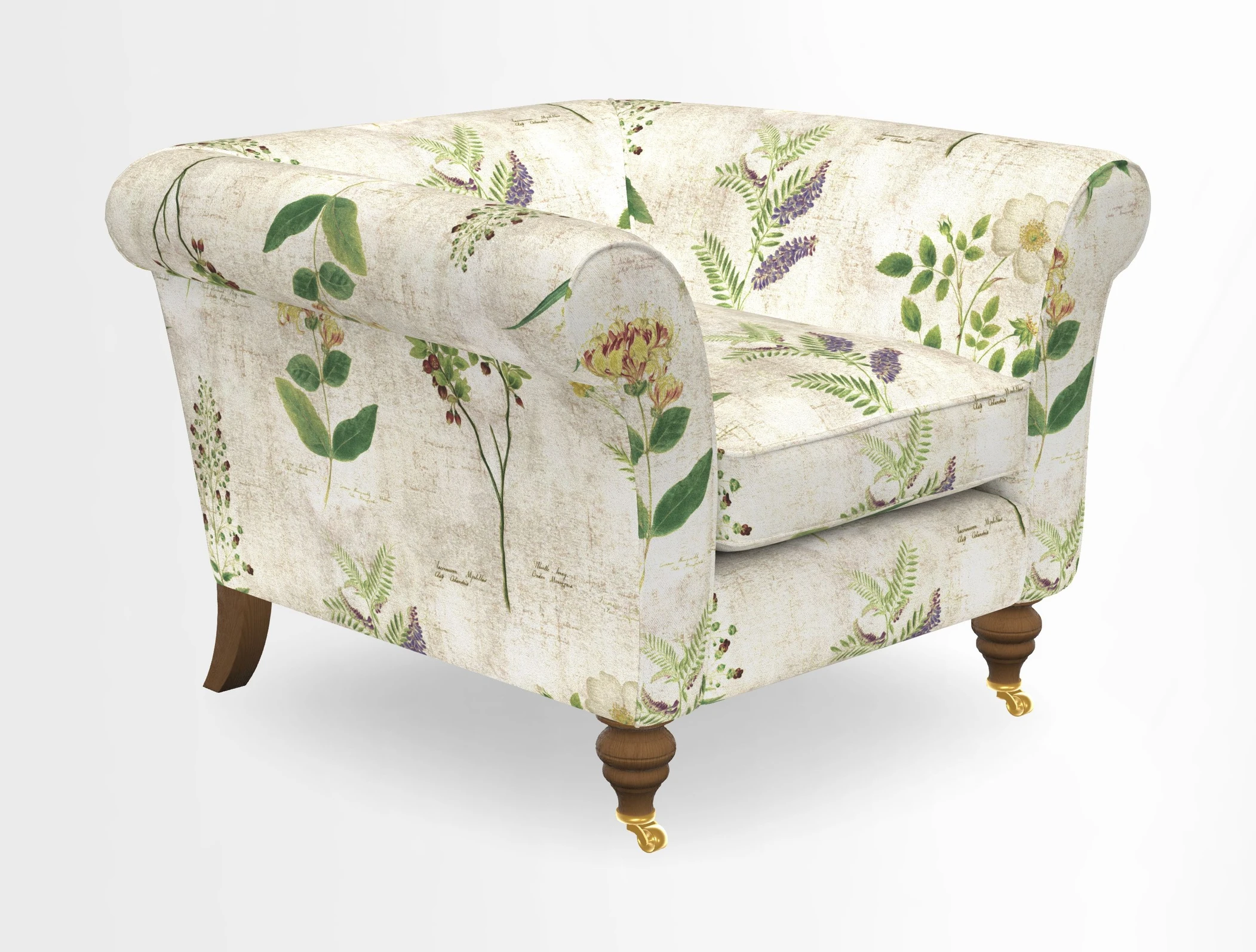 Otley Chair in Two Tone Plain Biscuit