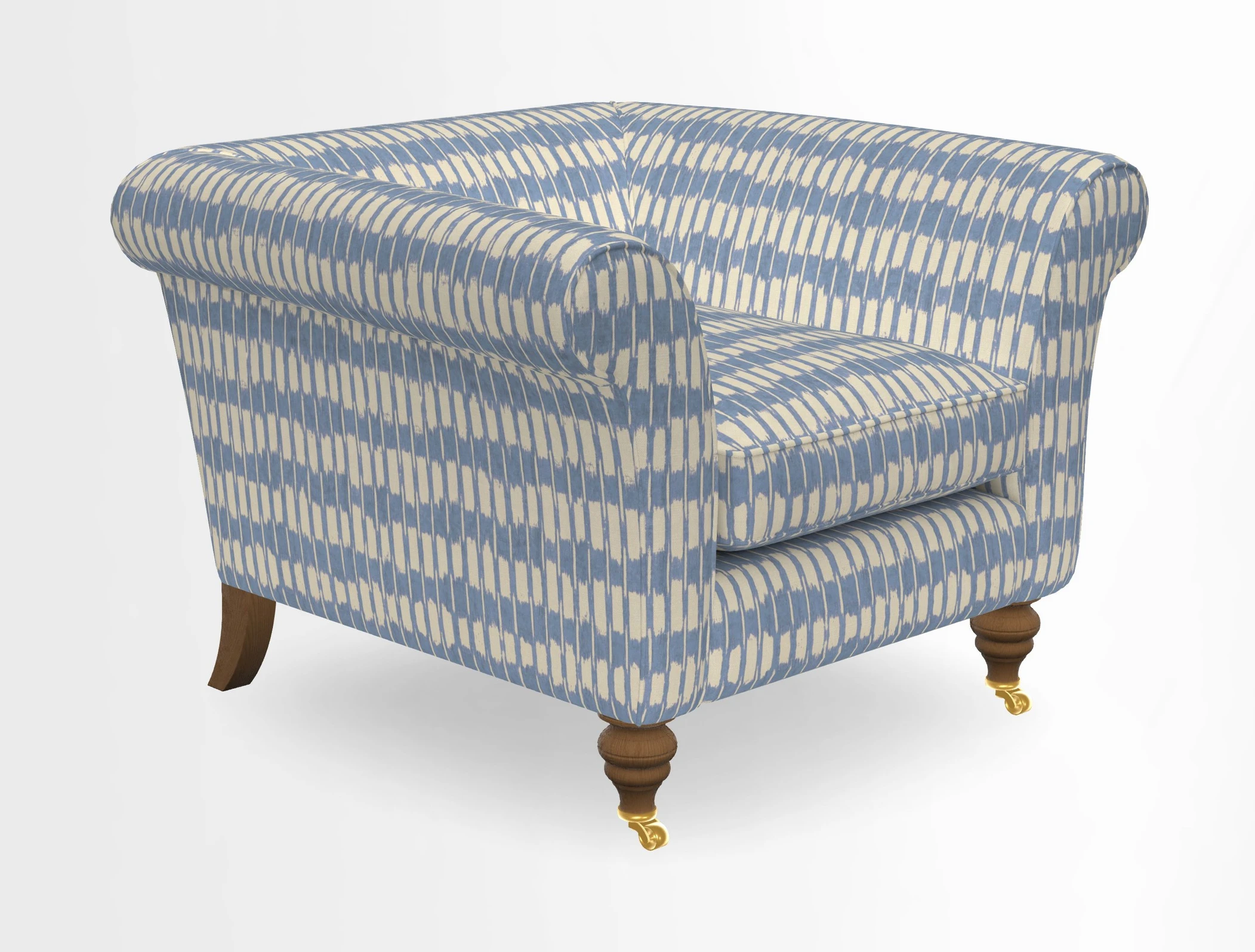 Otley Chair in Two Tone Plain Biscuit