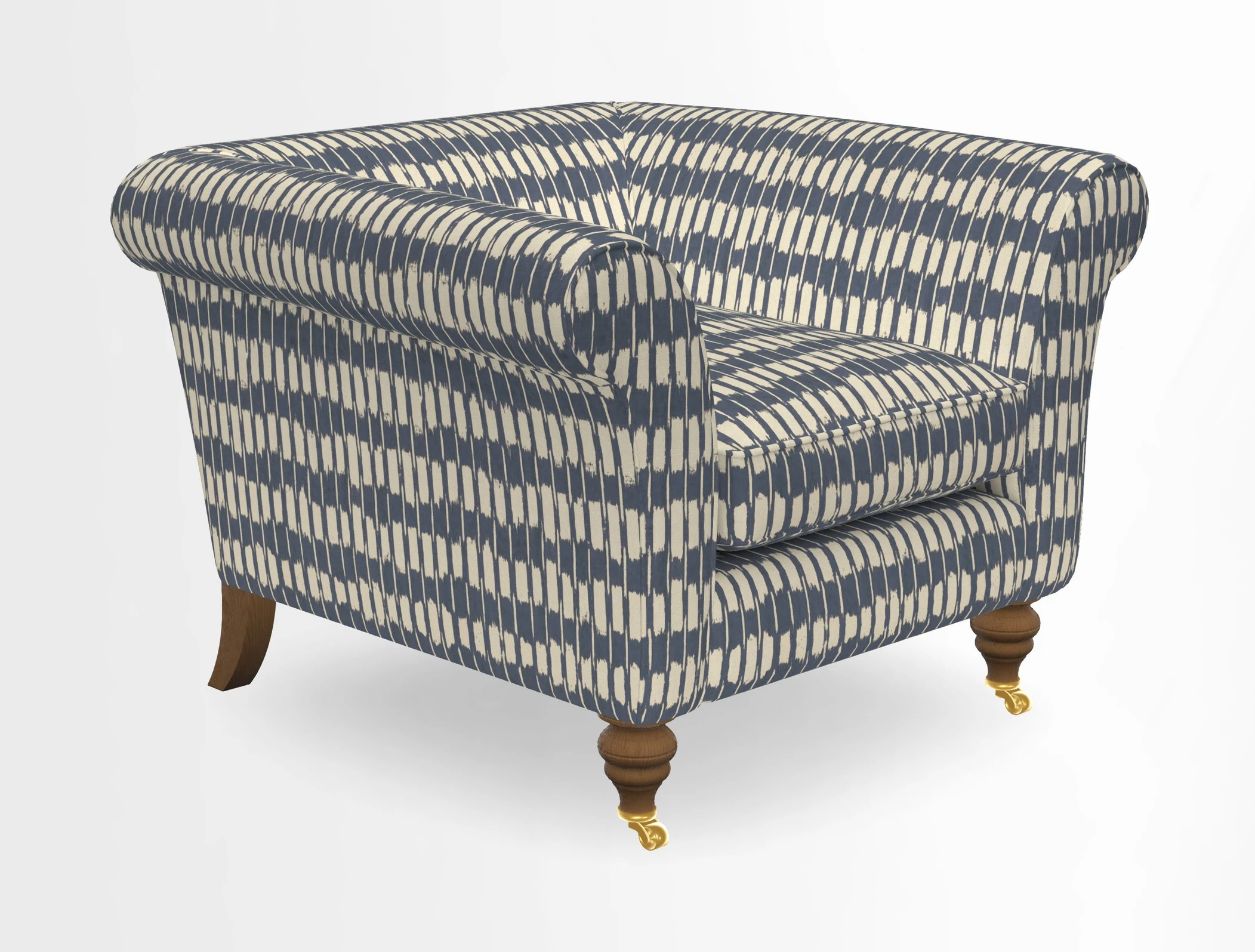 Otley Chair in Two Tone Plain Biscuit