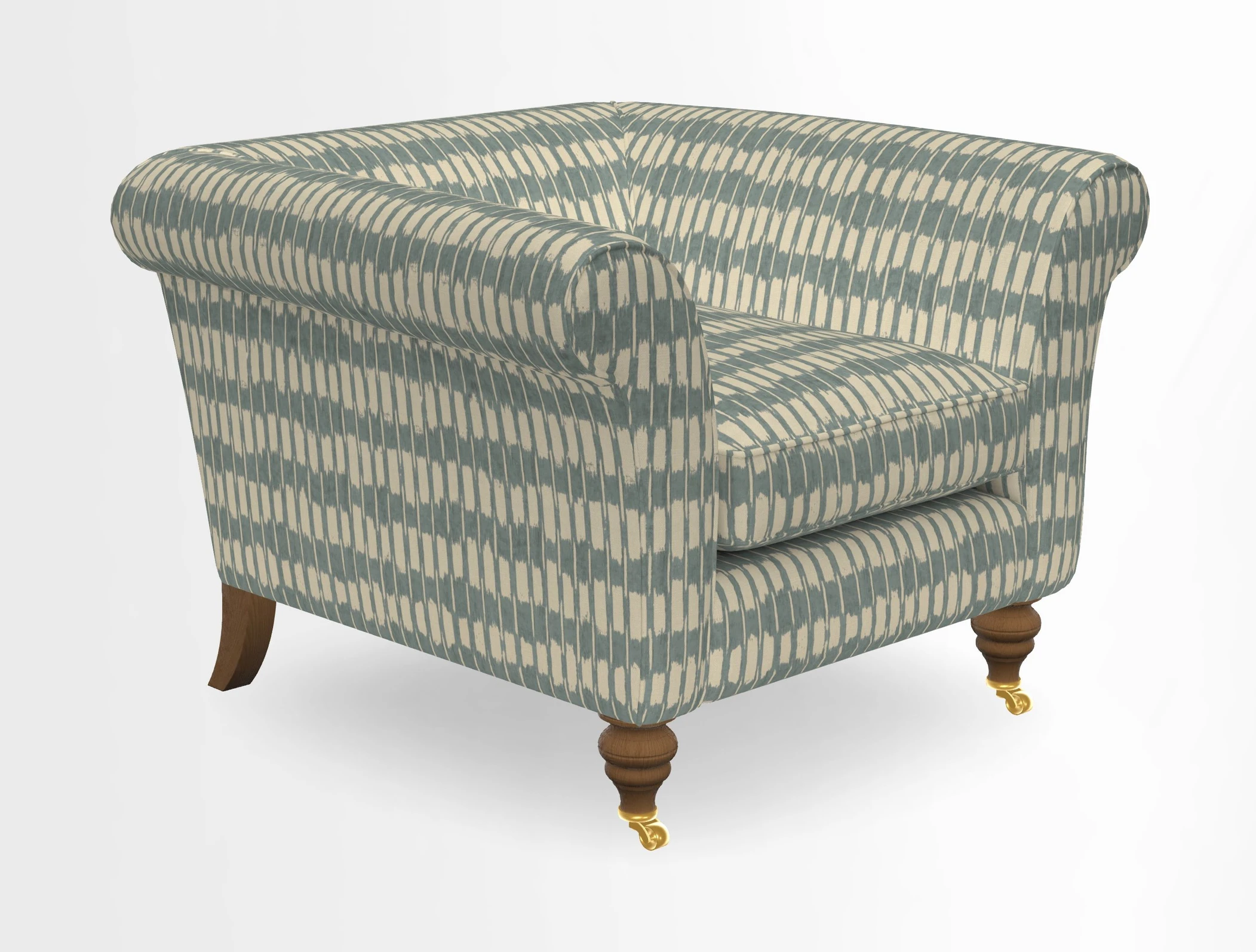 Otley Chair in Two Tone Plain Biscuit