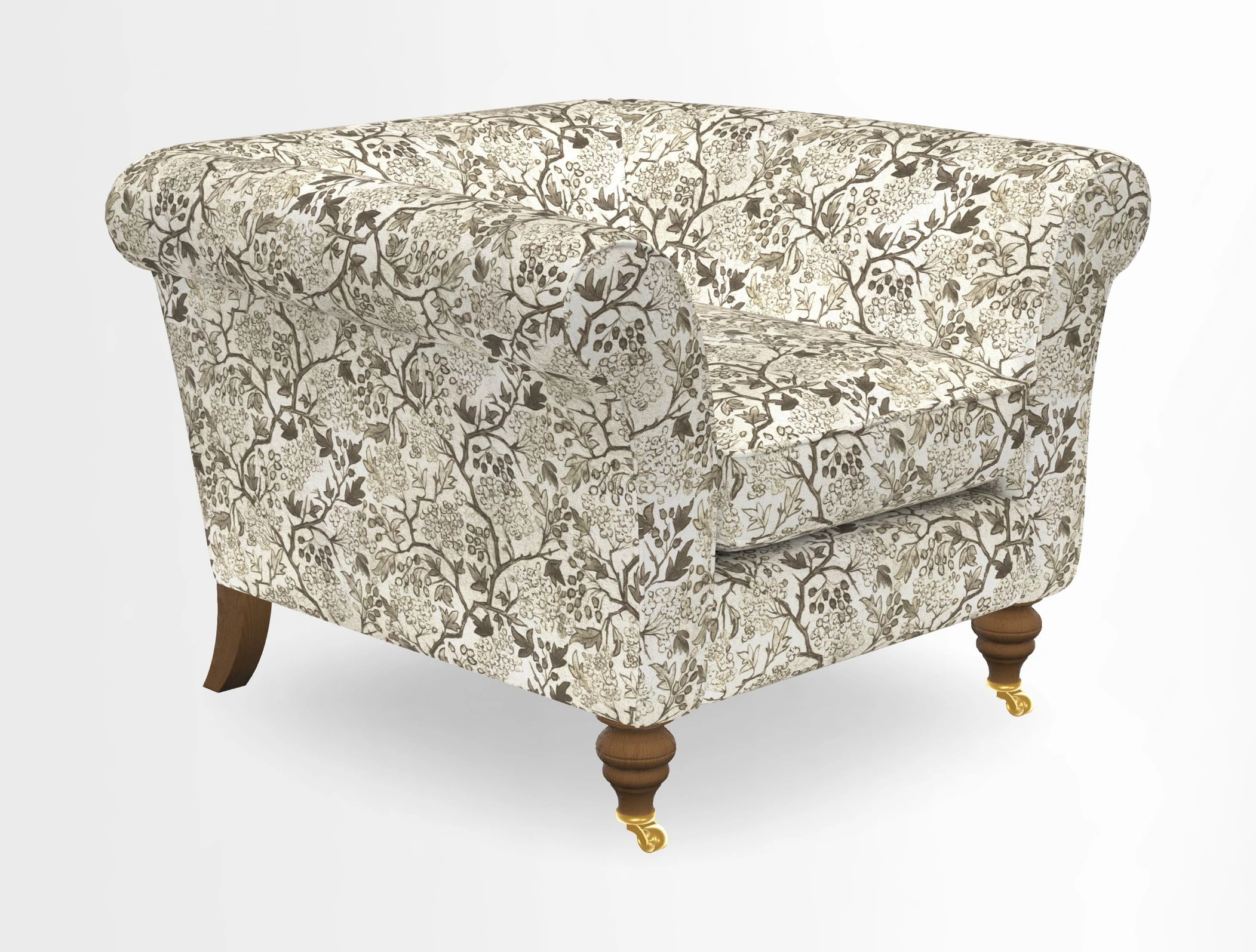 Otley Chair in Two Tone Plain Biscuit