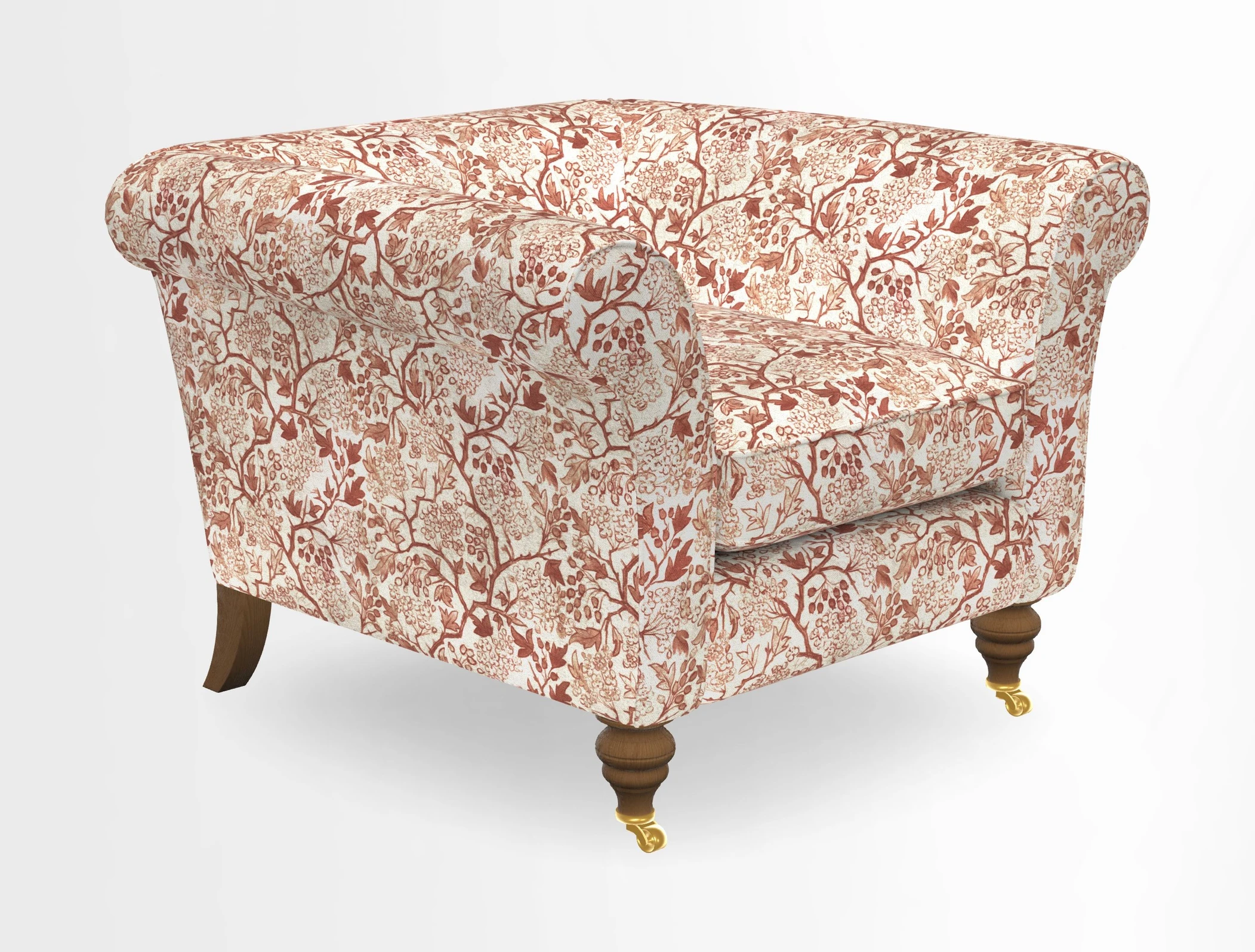 Otley Chair in Two Tone Plain Biscuit