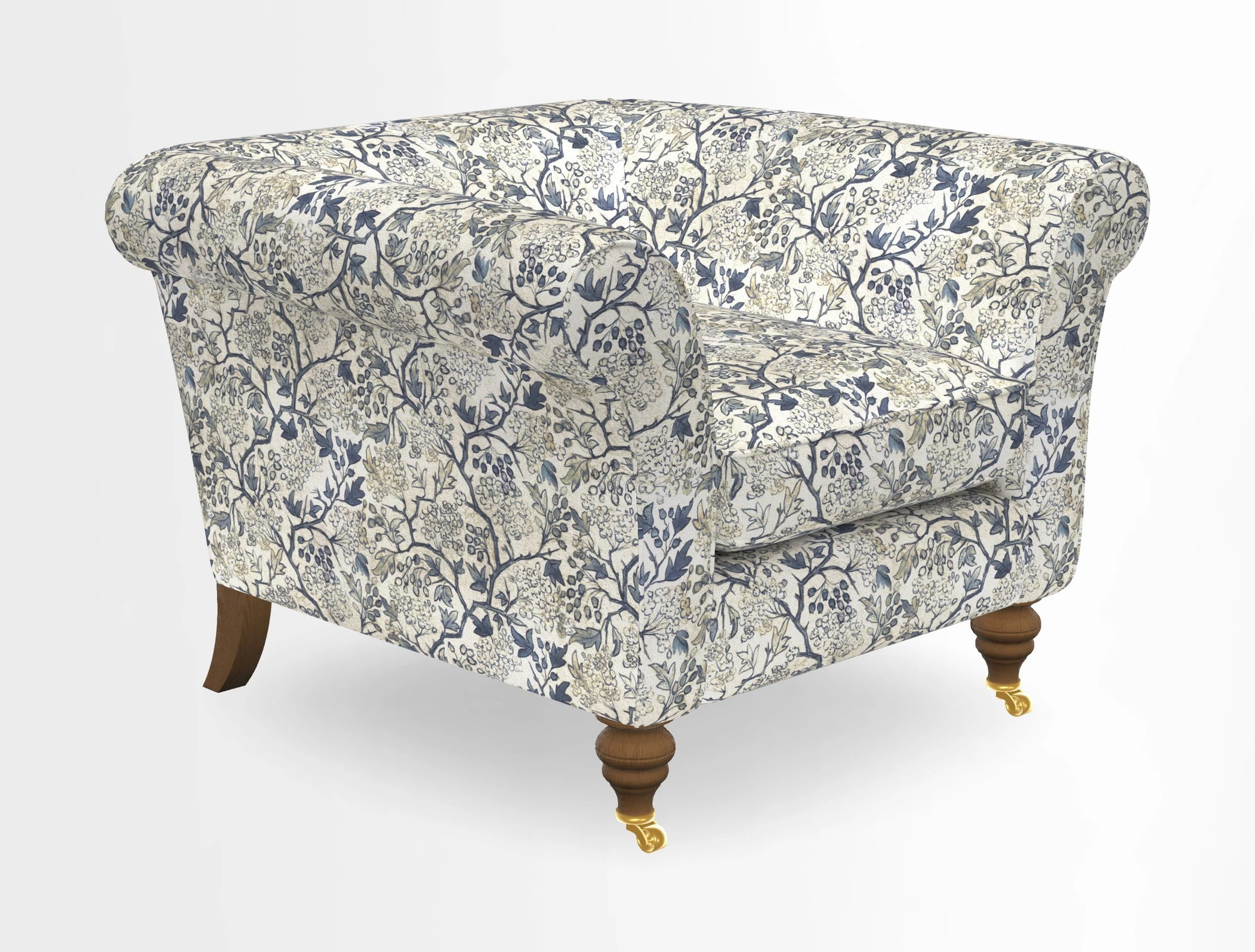 Otley Chair in Two Tone Plain Biscuit