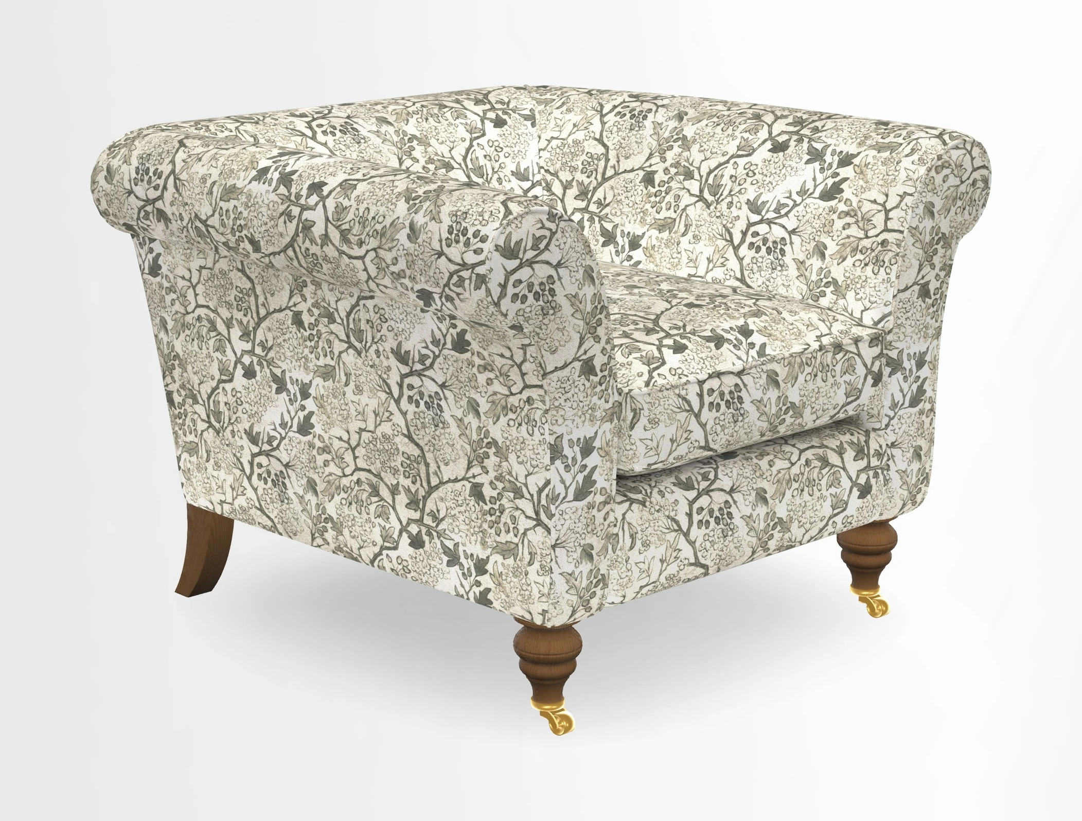 Otley Chair in Two Tone Plain Biscuit