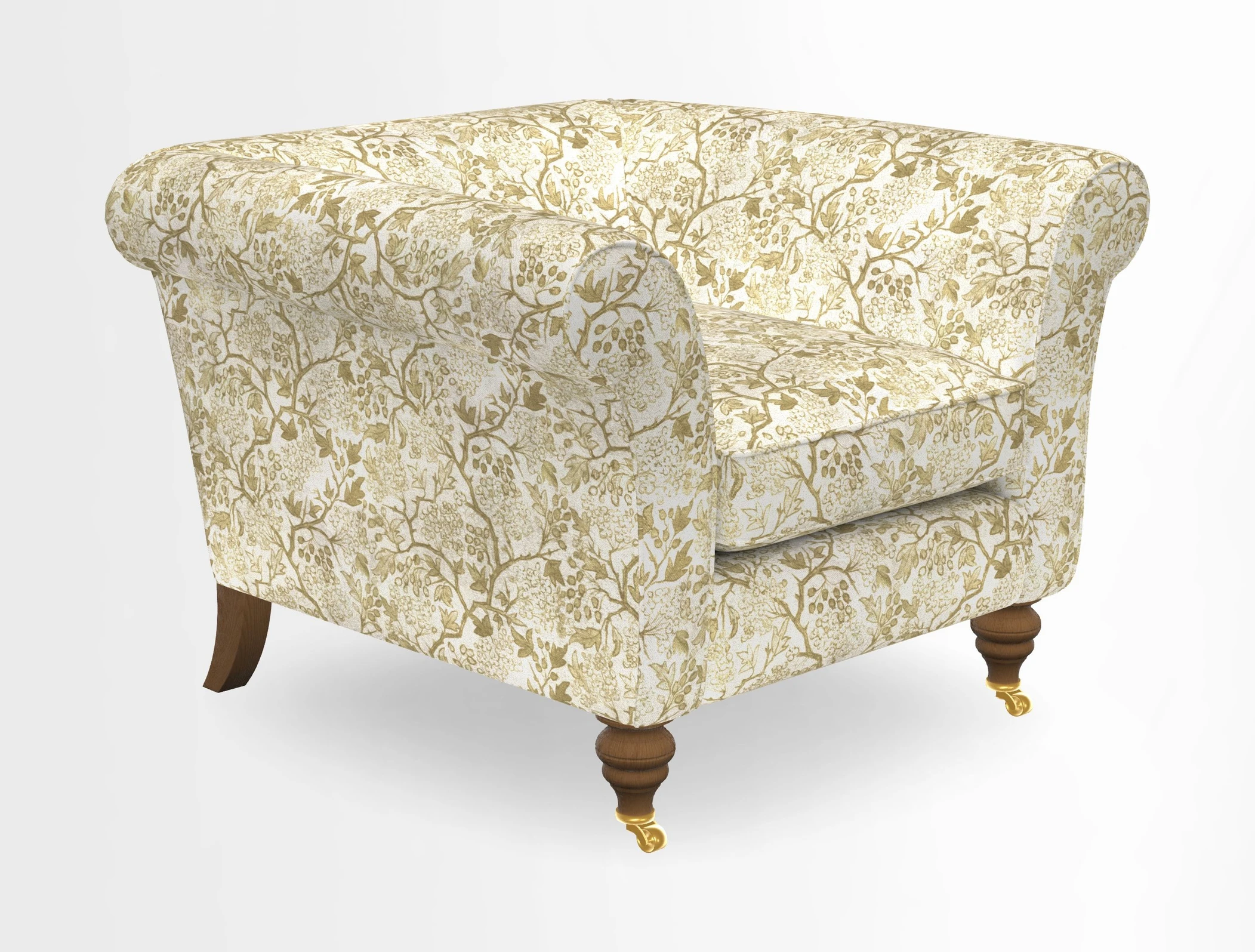 Otley Chair in Two Tone Plain Biscuit