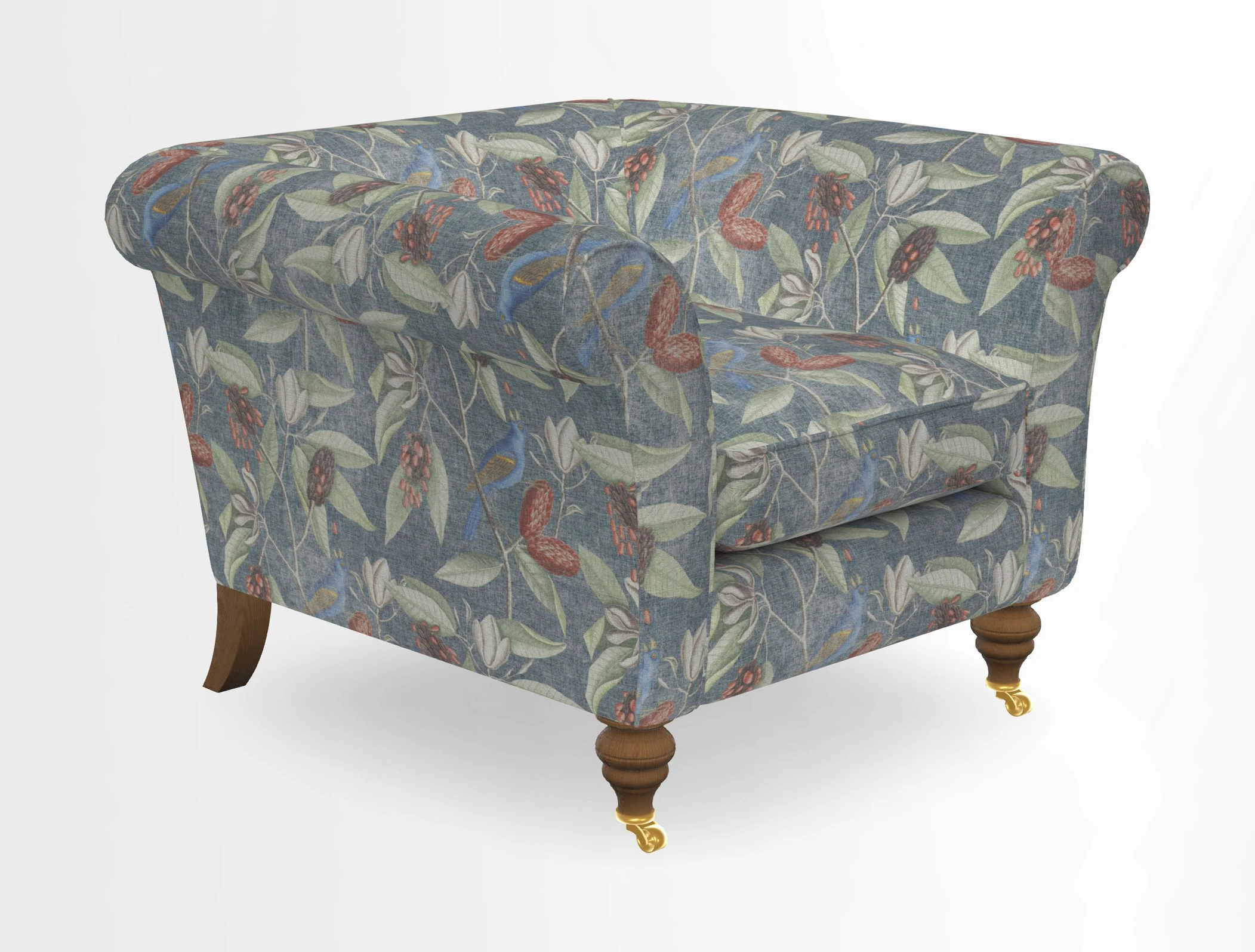 Otley Chair in Two Tone Plain Biscuit