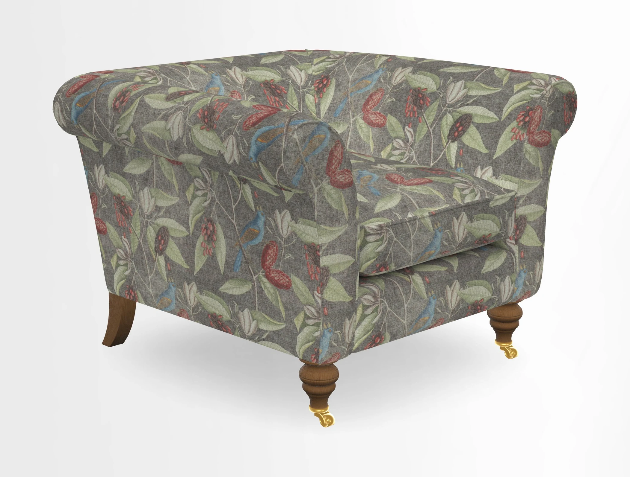 Otley Chair in Two Tone Plain Biscuit