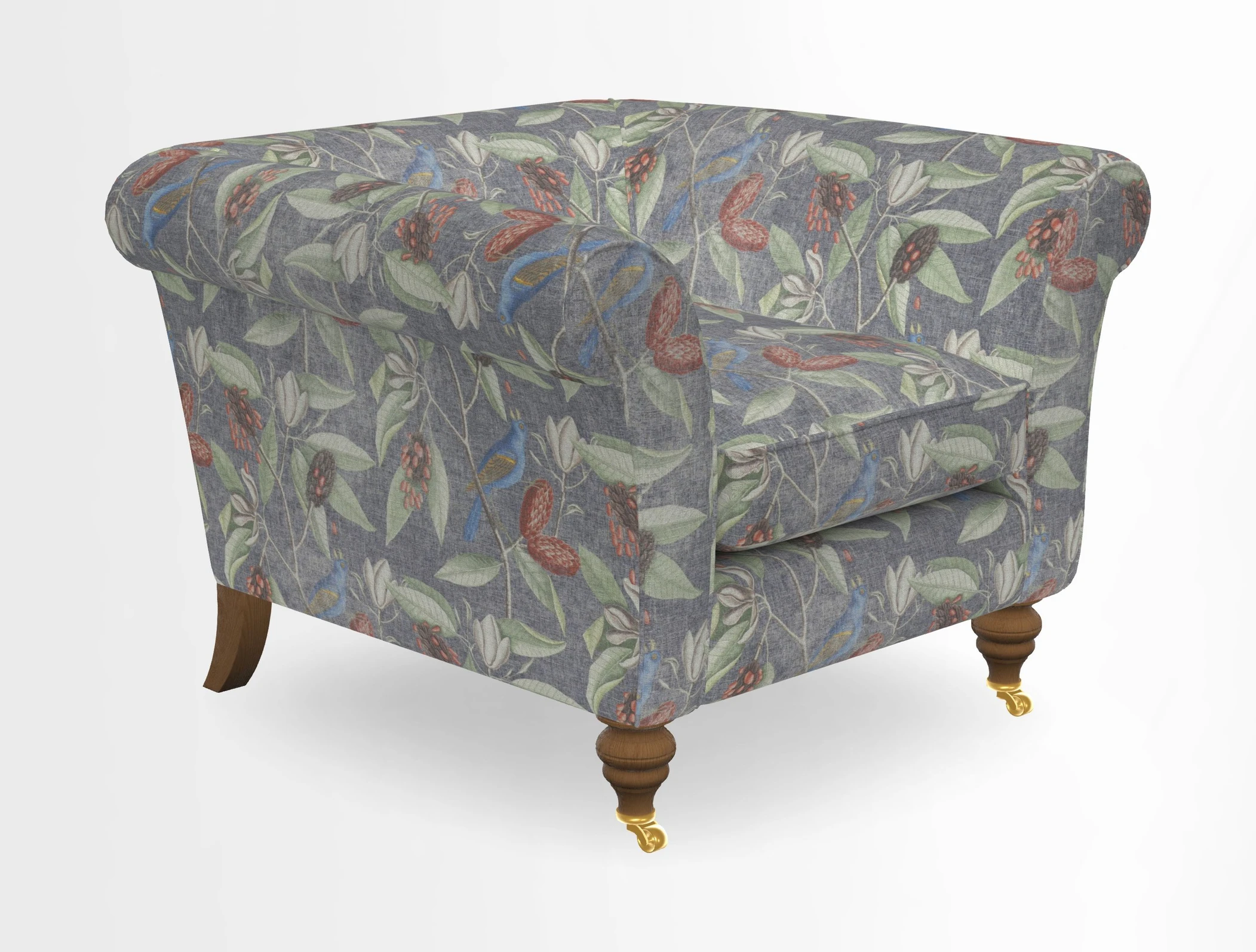 Otley Chair in Two Tone Plain Biscuit