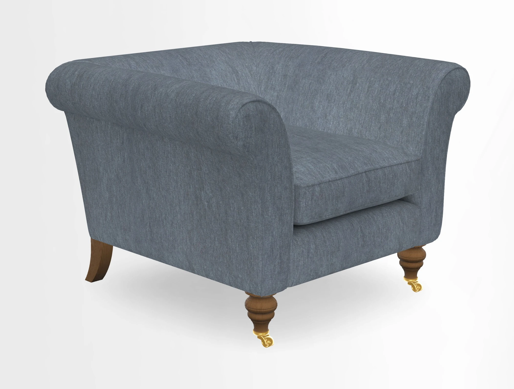 Otley Chair in Two Tone Plain Biscuit