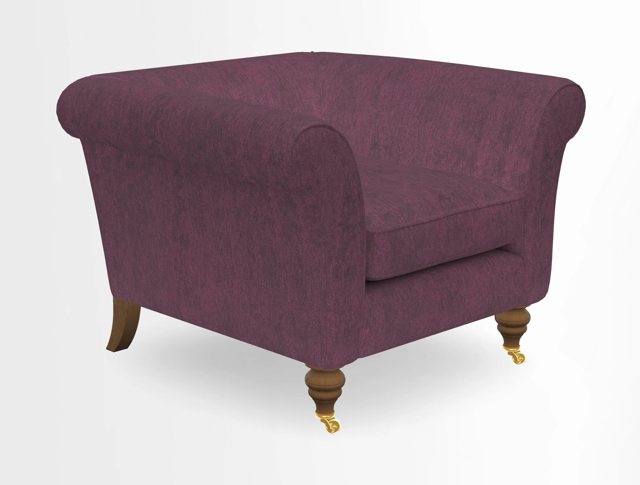 Otley Chair in Two Tone Plain Biscuit