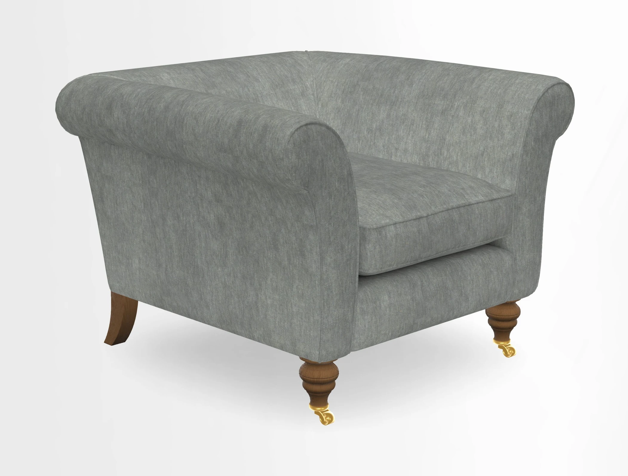 Otley Chair in Two Tone Plain Biscuit