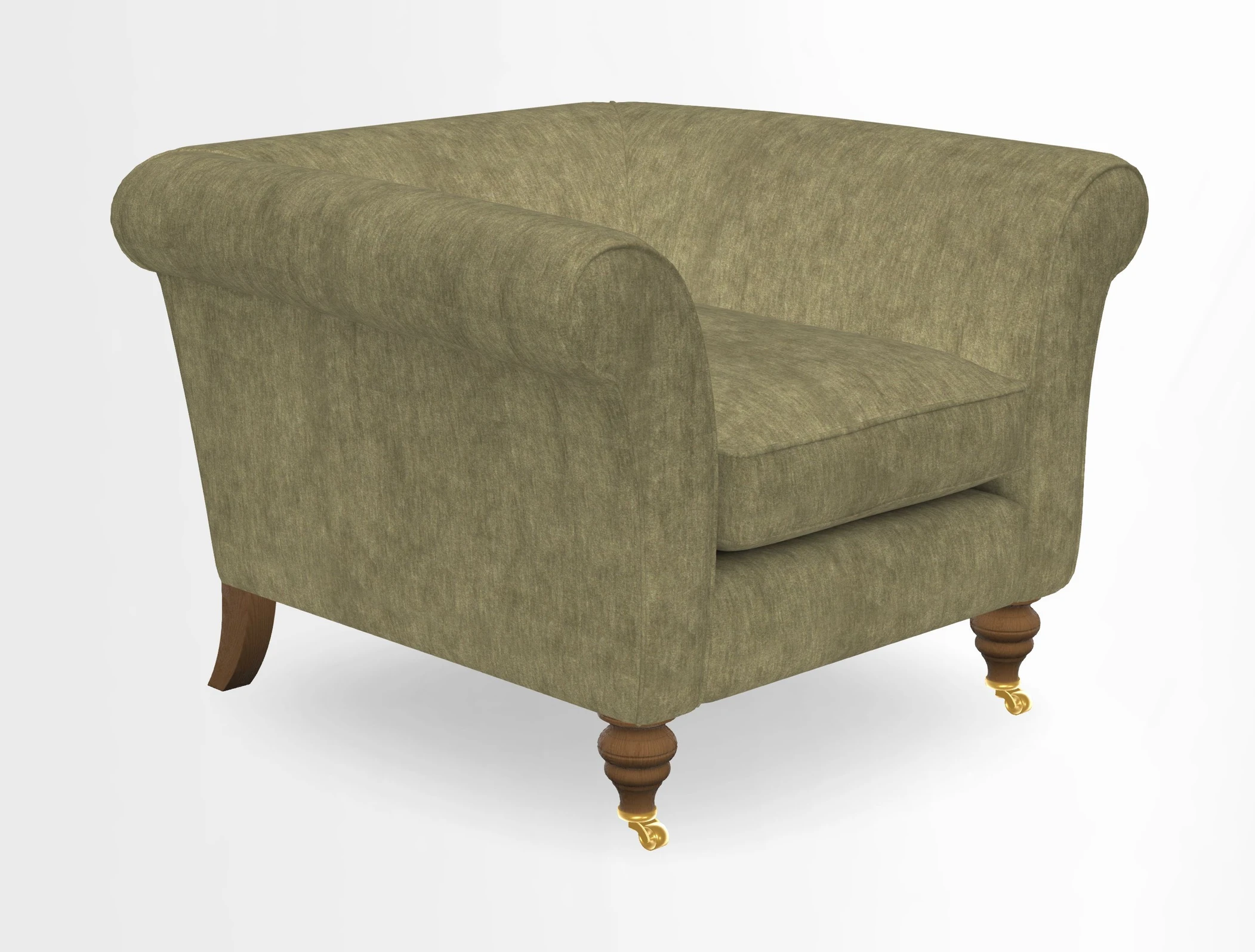 Otley Chair in Two Tone Plain Biscuit