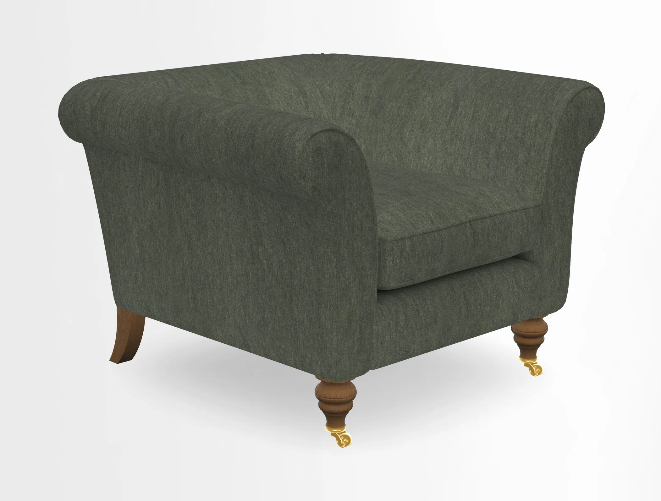 Otley Chair in Two Tone Plain Biscuit