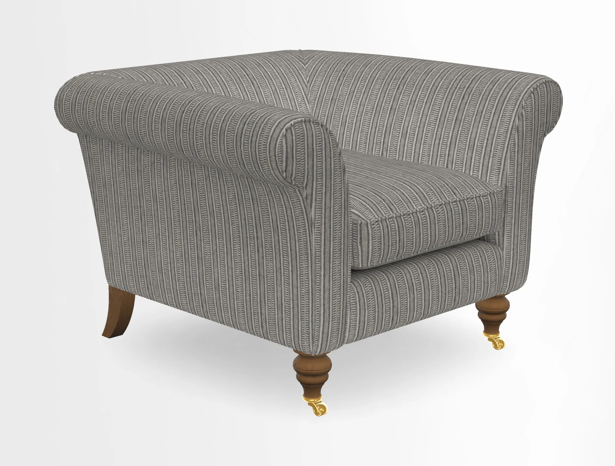 Otley Chair in Two Tone Plain Biscuit