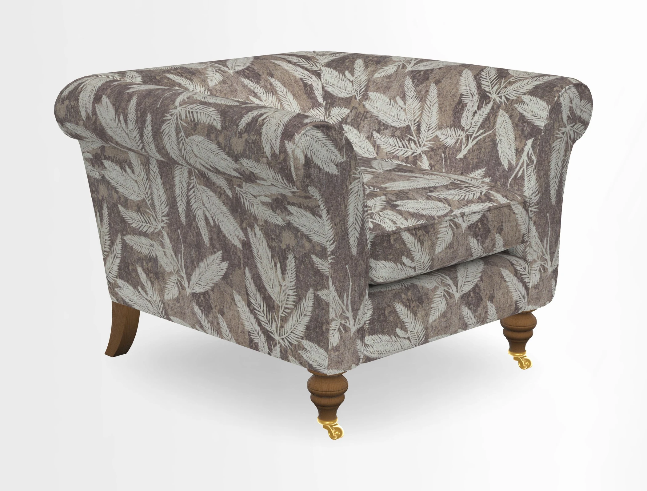 Otley Chair in Two Tone Plain Biscuit