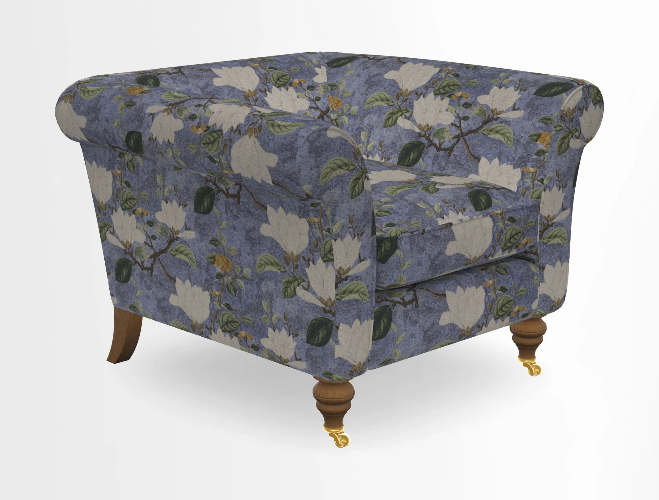 Otley Chair in Two Tone Plain Biscuit