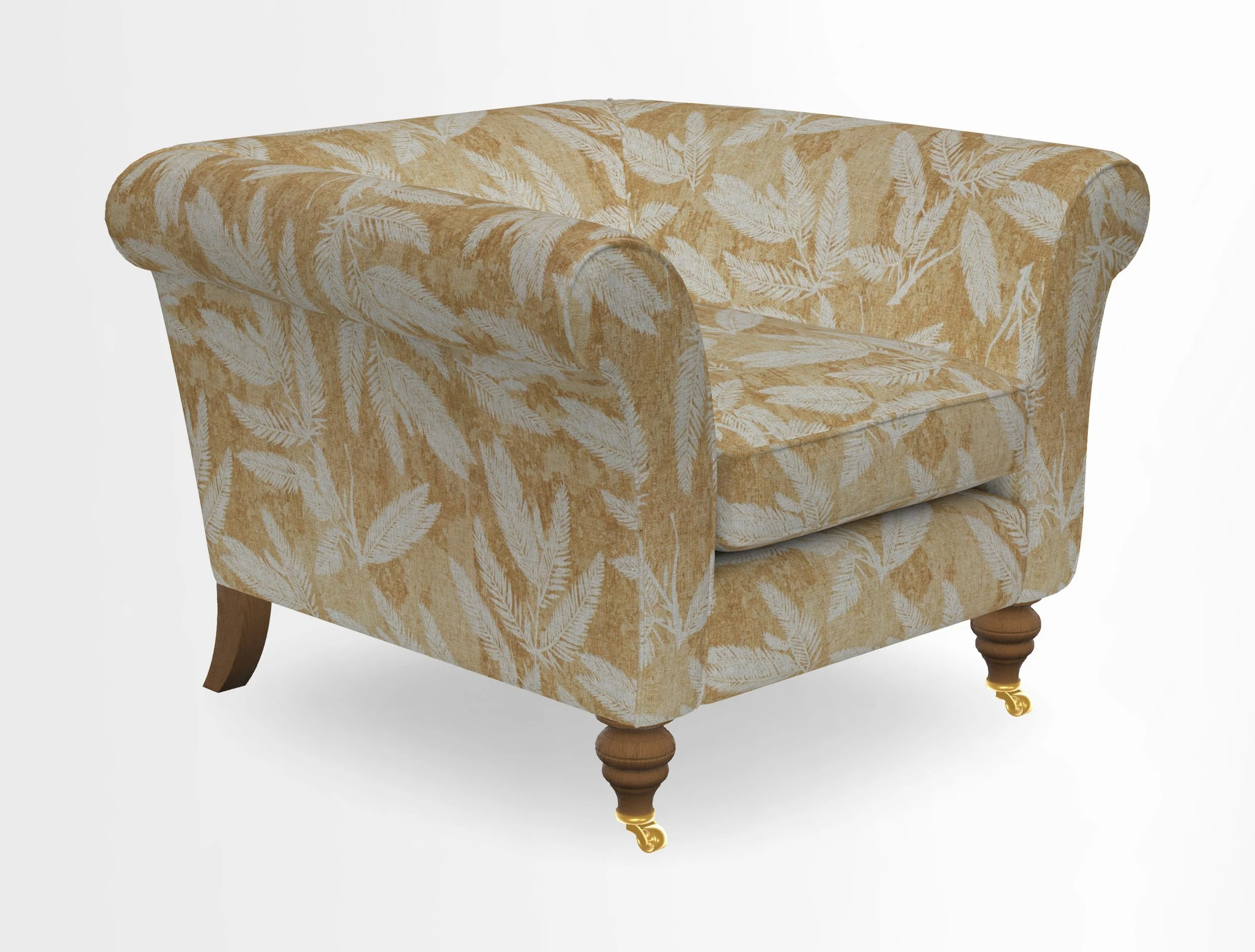Otley Chair in Two Tone Plain Biscuit