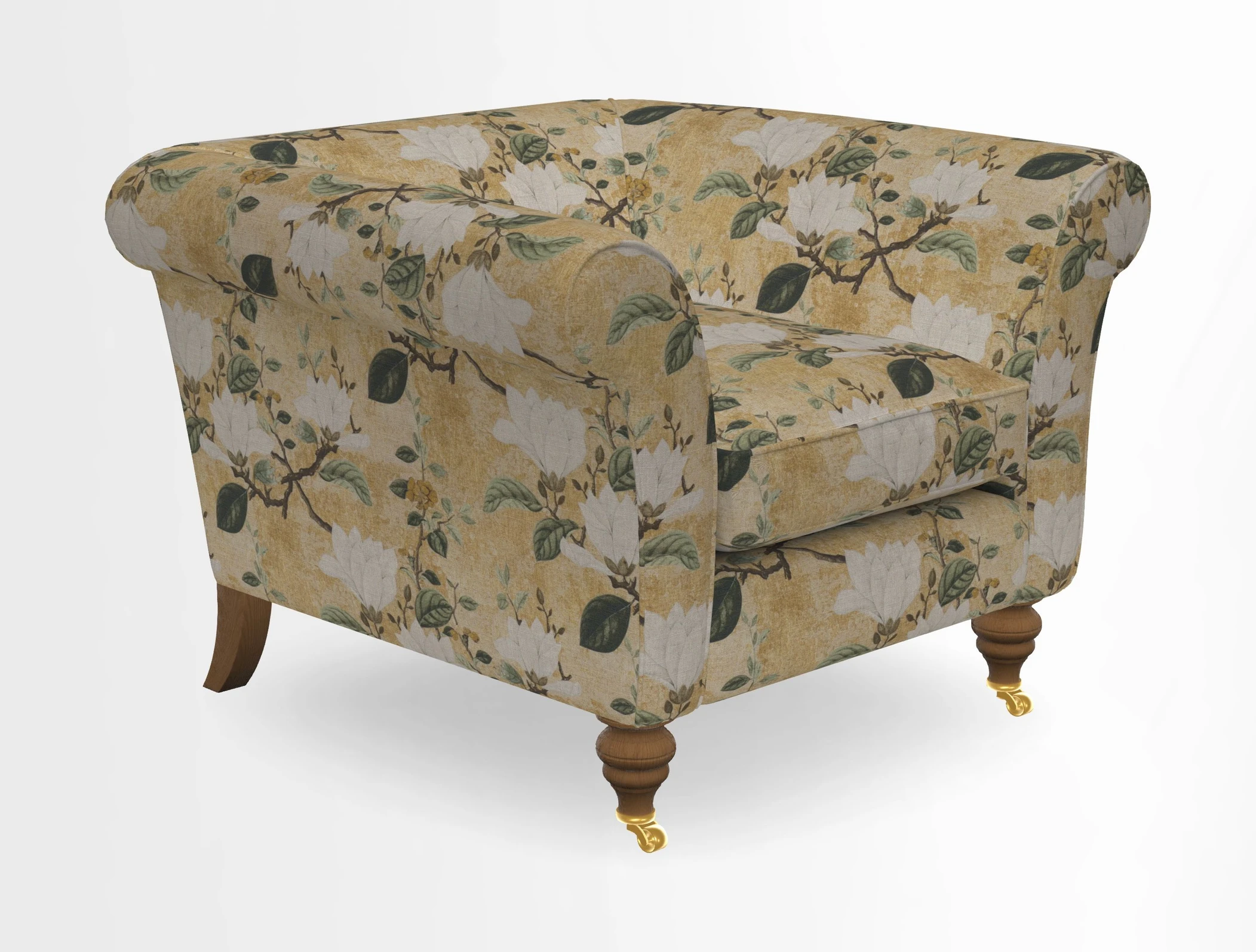 Otley Chair in Two Tone Plain Biscuit
