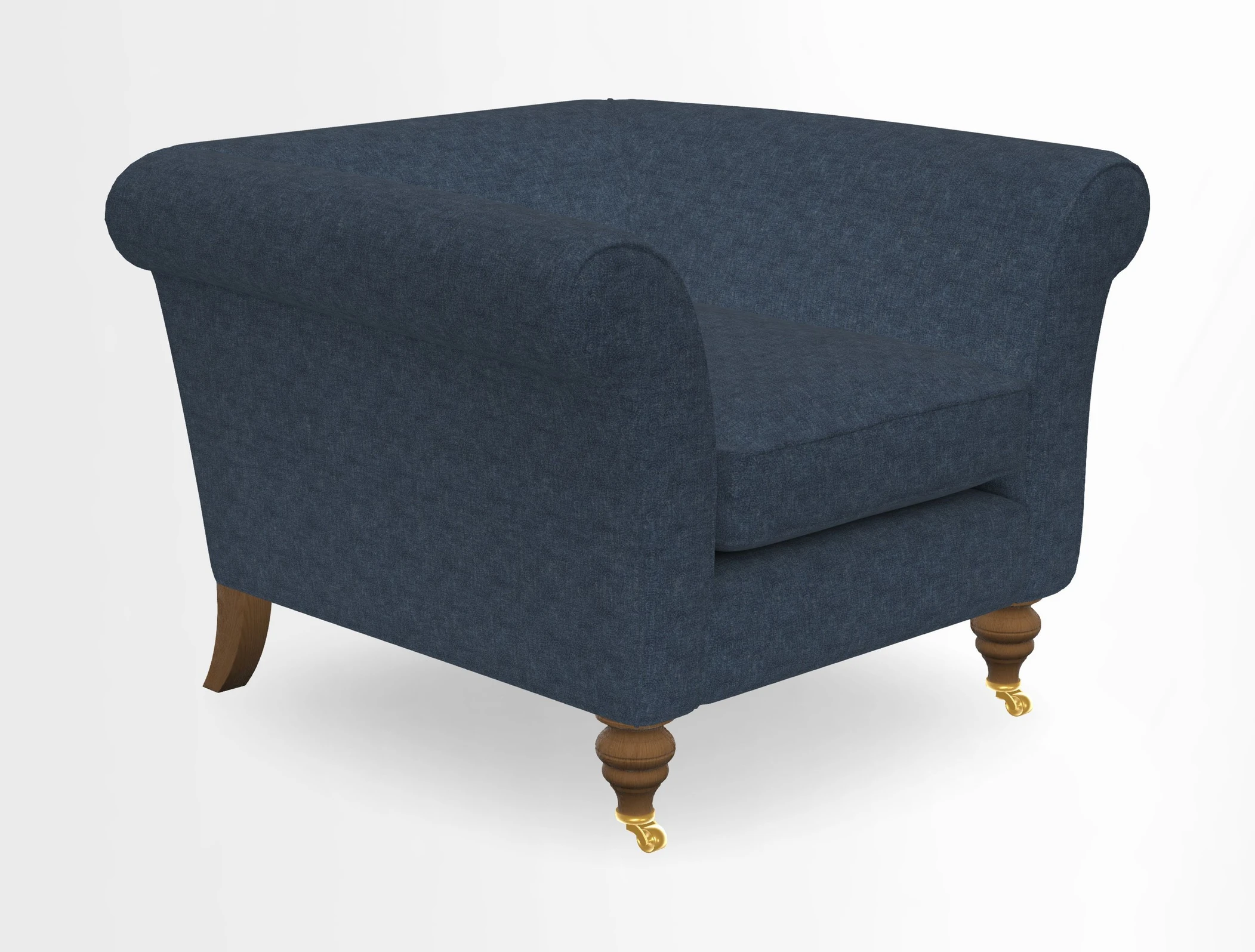 Otley Chair in Two Tone Plain Biscuit
