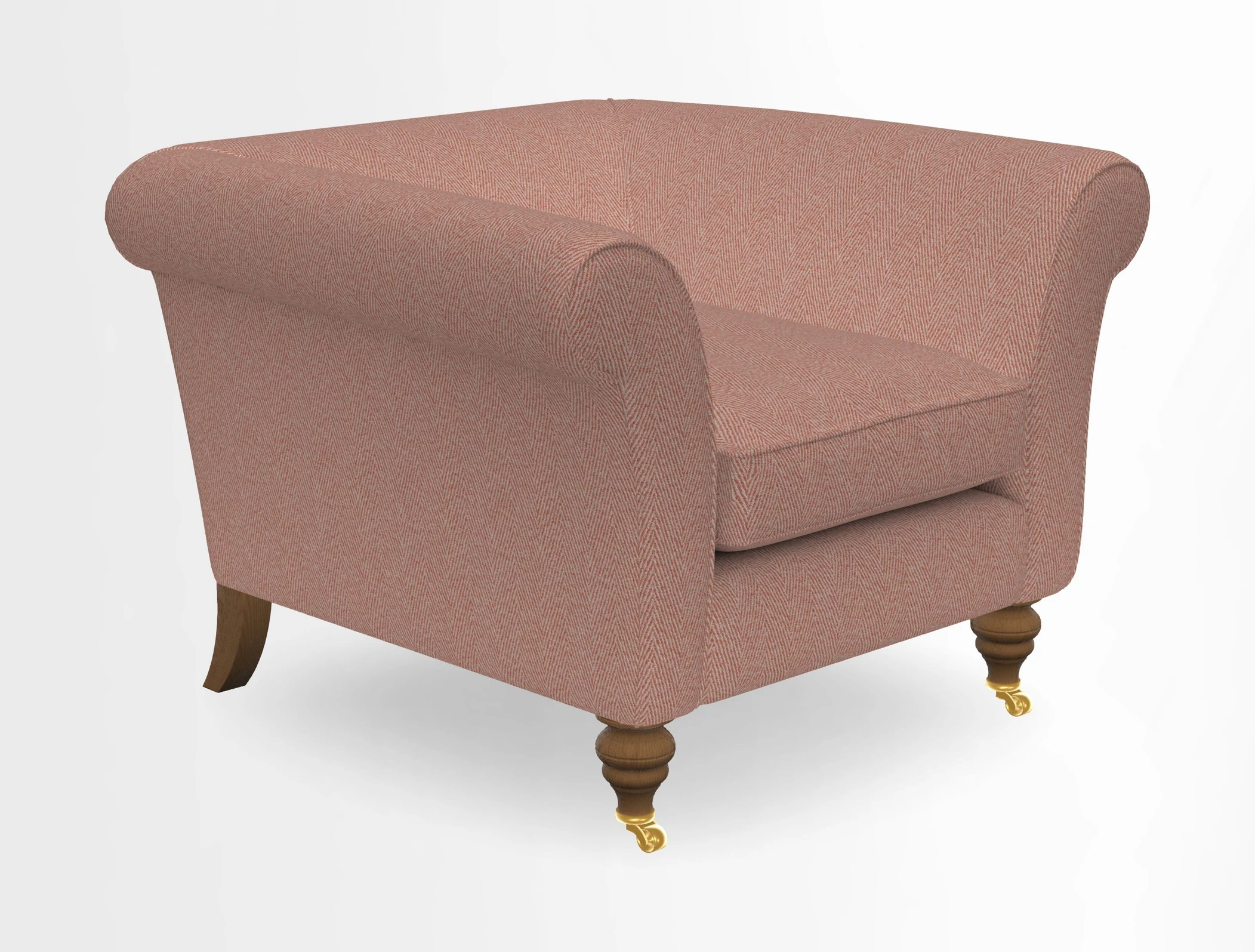 Otley Chair in Two Tone Plain Biscuit