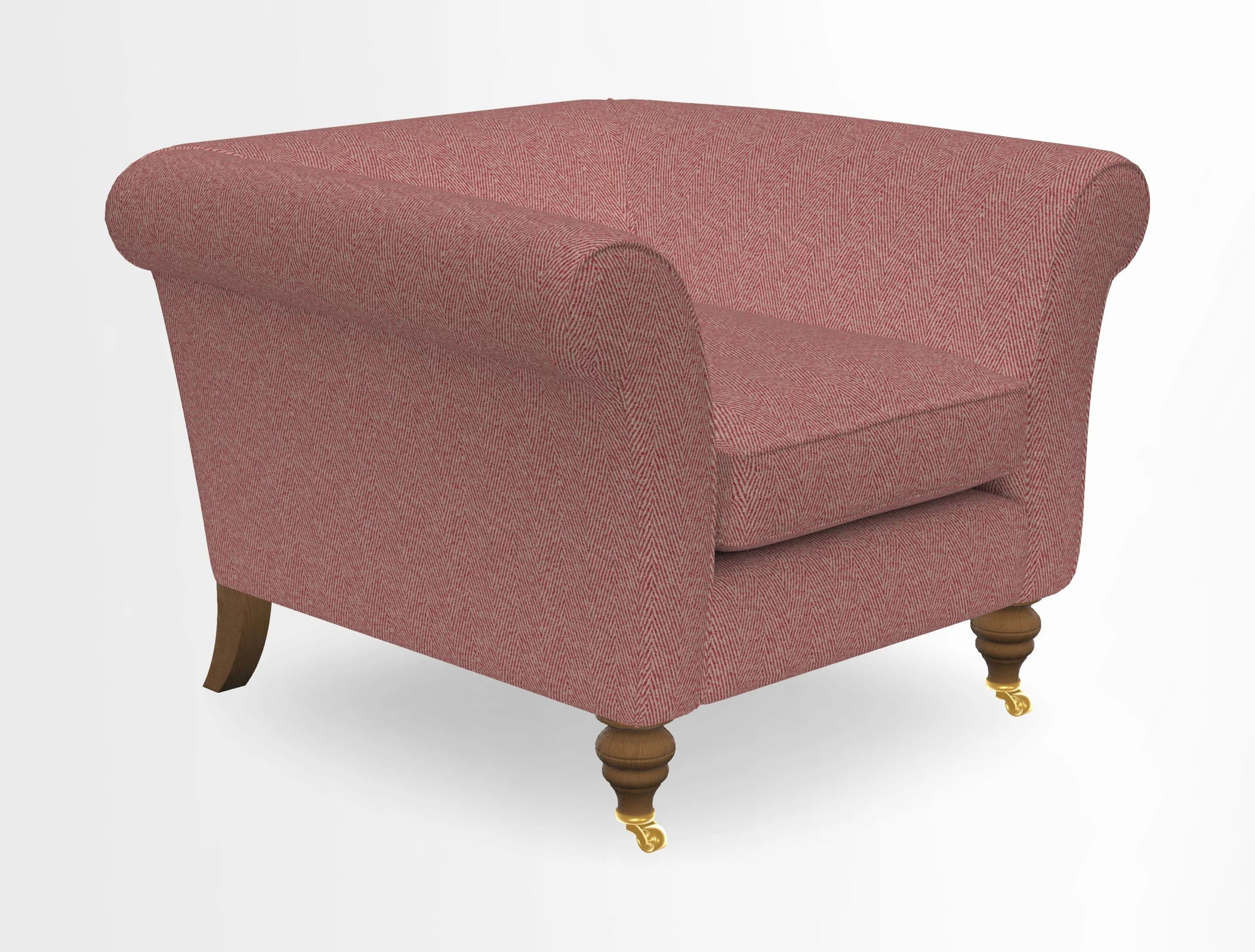 Otley Chair in Two Tone Plain Biscuit