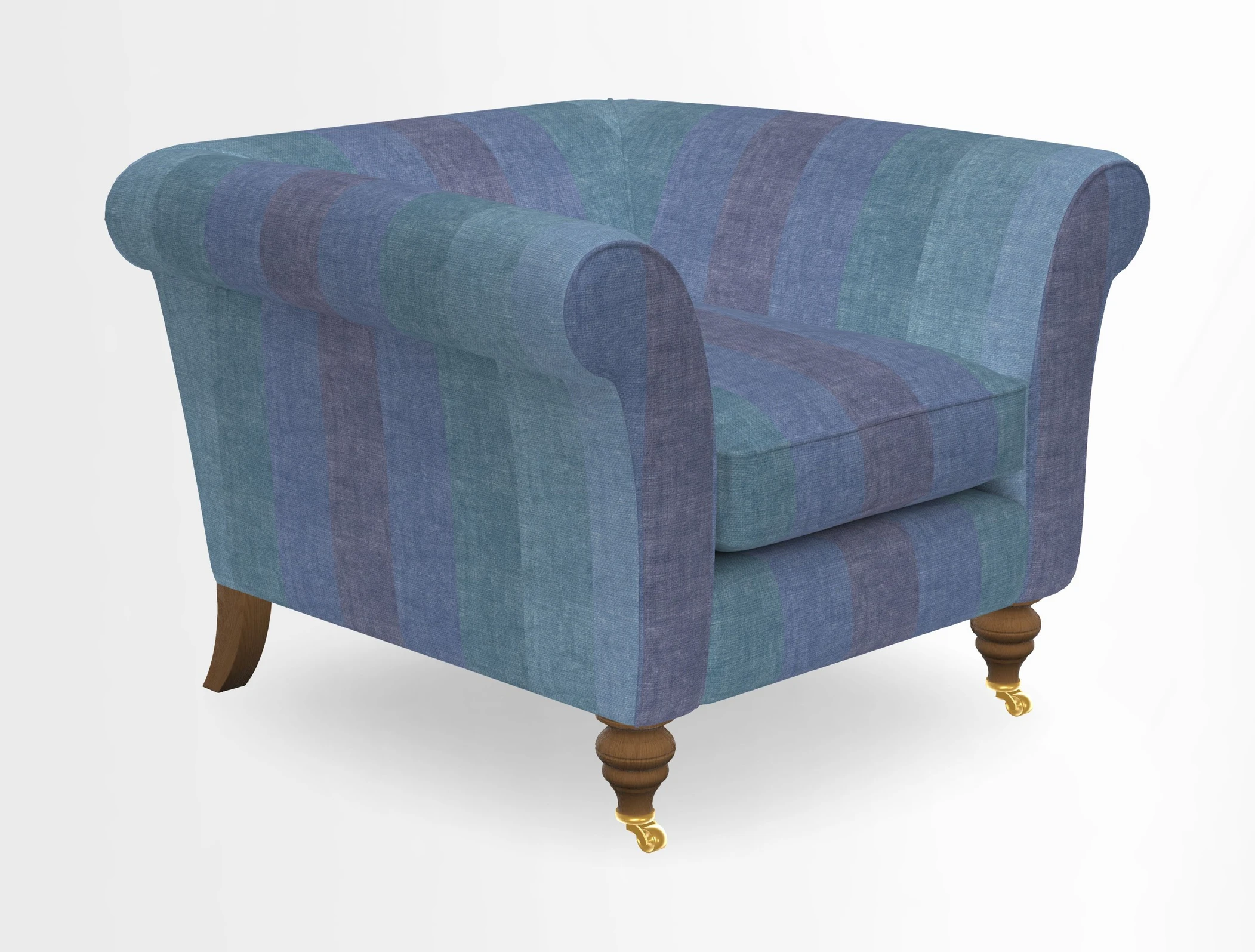 Otley Chair in Two Tone Plain Biscuit